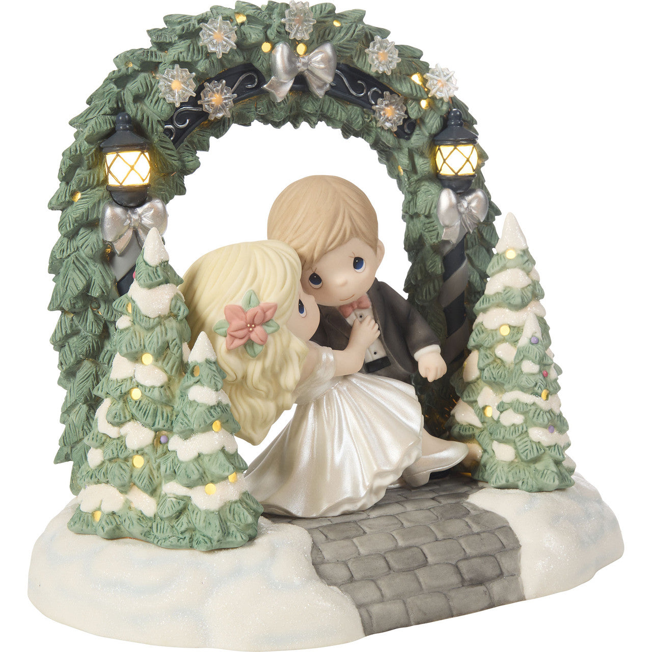 With You The Night Is Beautiful And Bright Lighted Limited Edition Figurine - Image