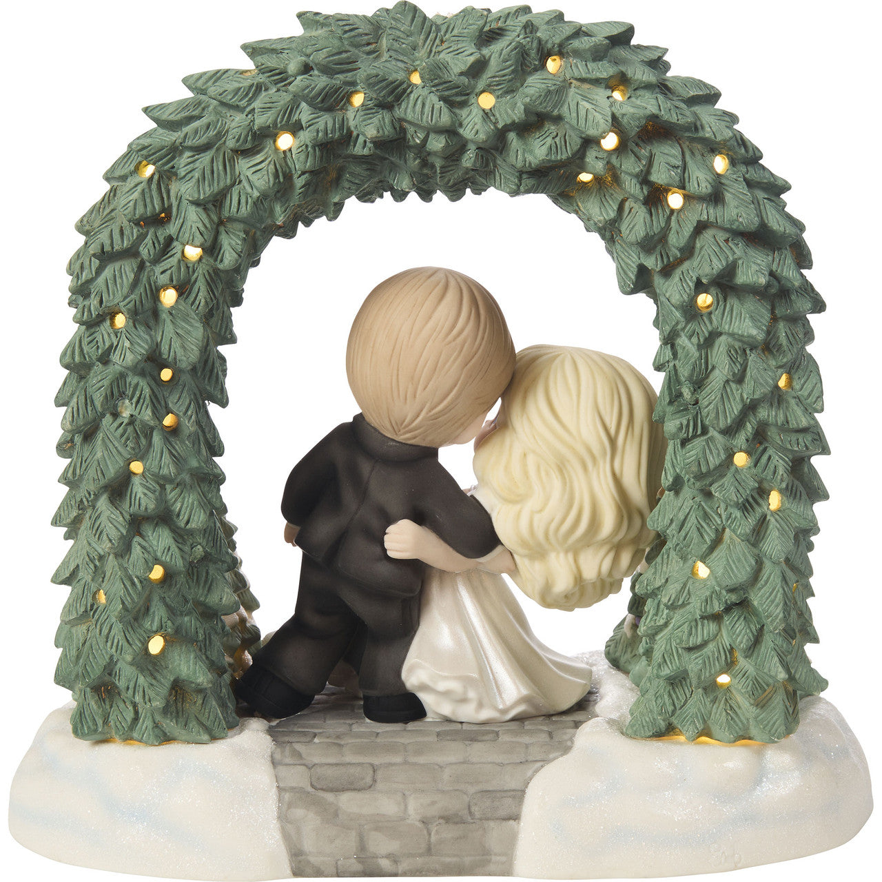 With You The Night Is Beautiful And Bright Lighted Limited Edition Figurine - Image
