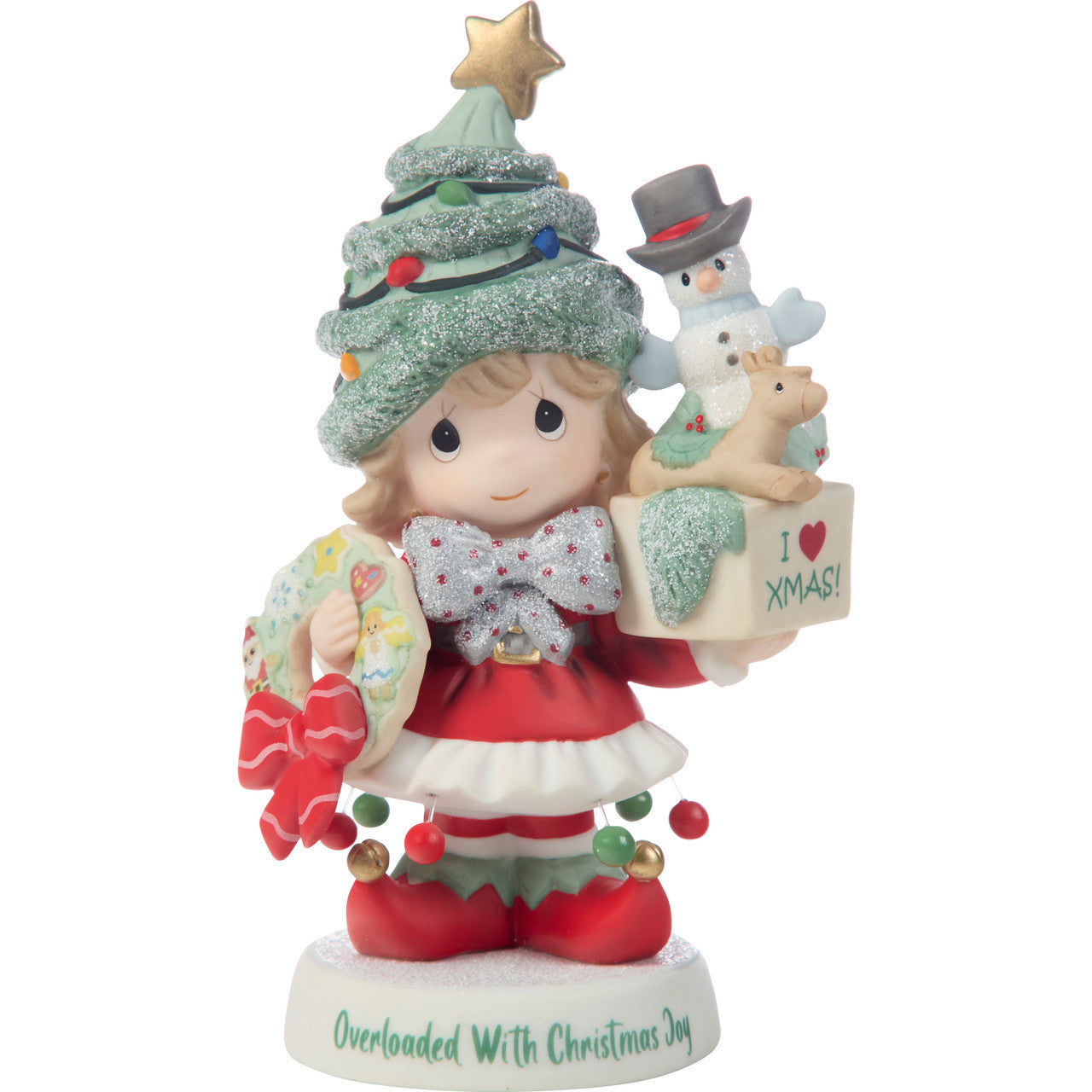 Overloaded With Christmas Joy Figurine - Image