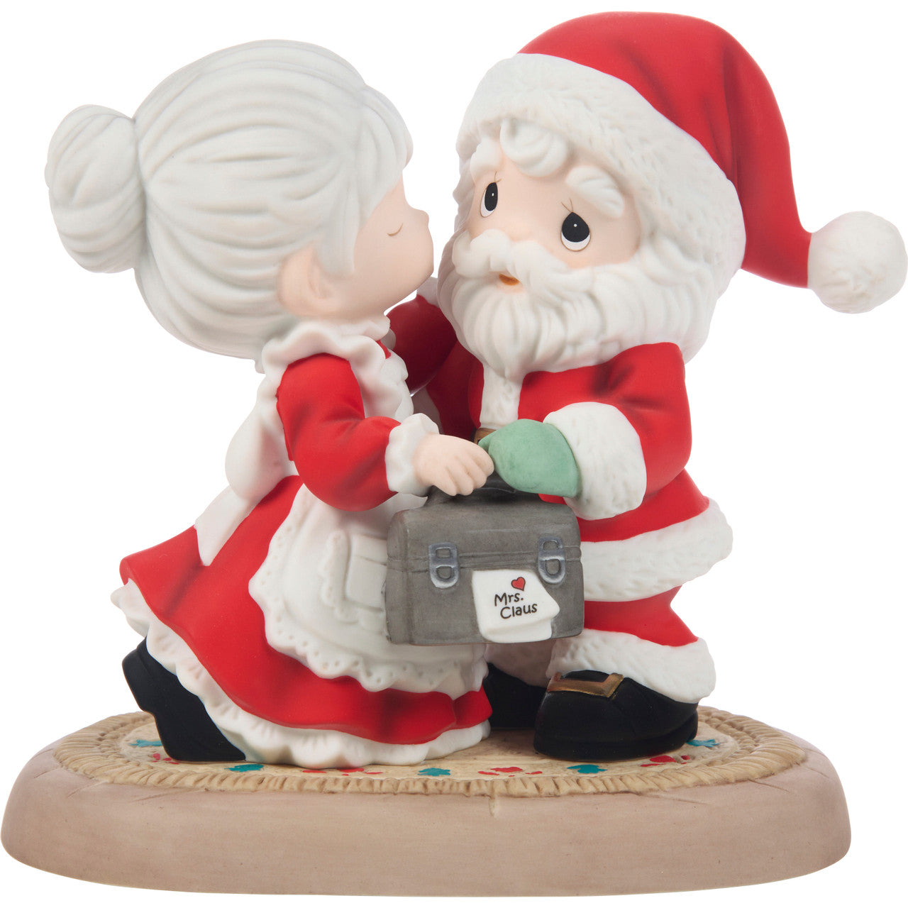 Precious Moments 251035 A Magical Kiss-mas Eve Night Bisque