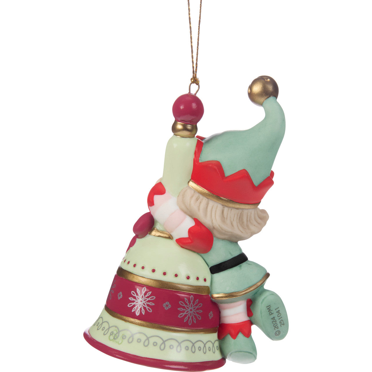 Ringing In The Holiday Season Ornament - Image