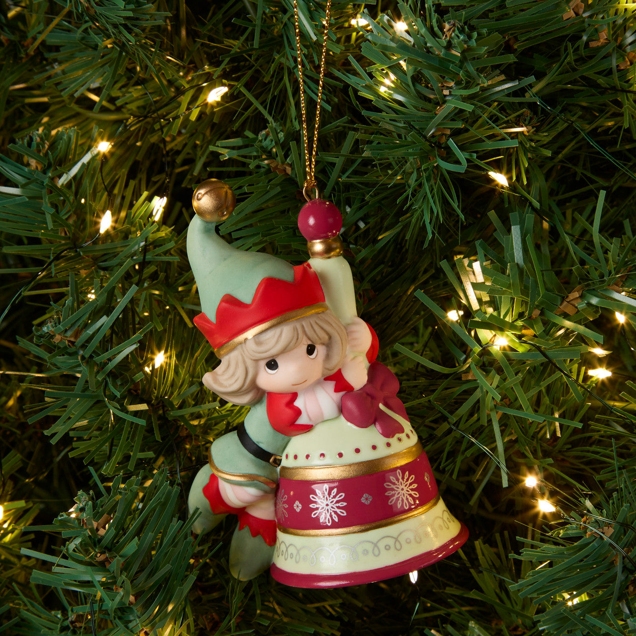 Ringing In The Holiday Season Ornament - Image
