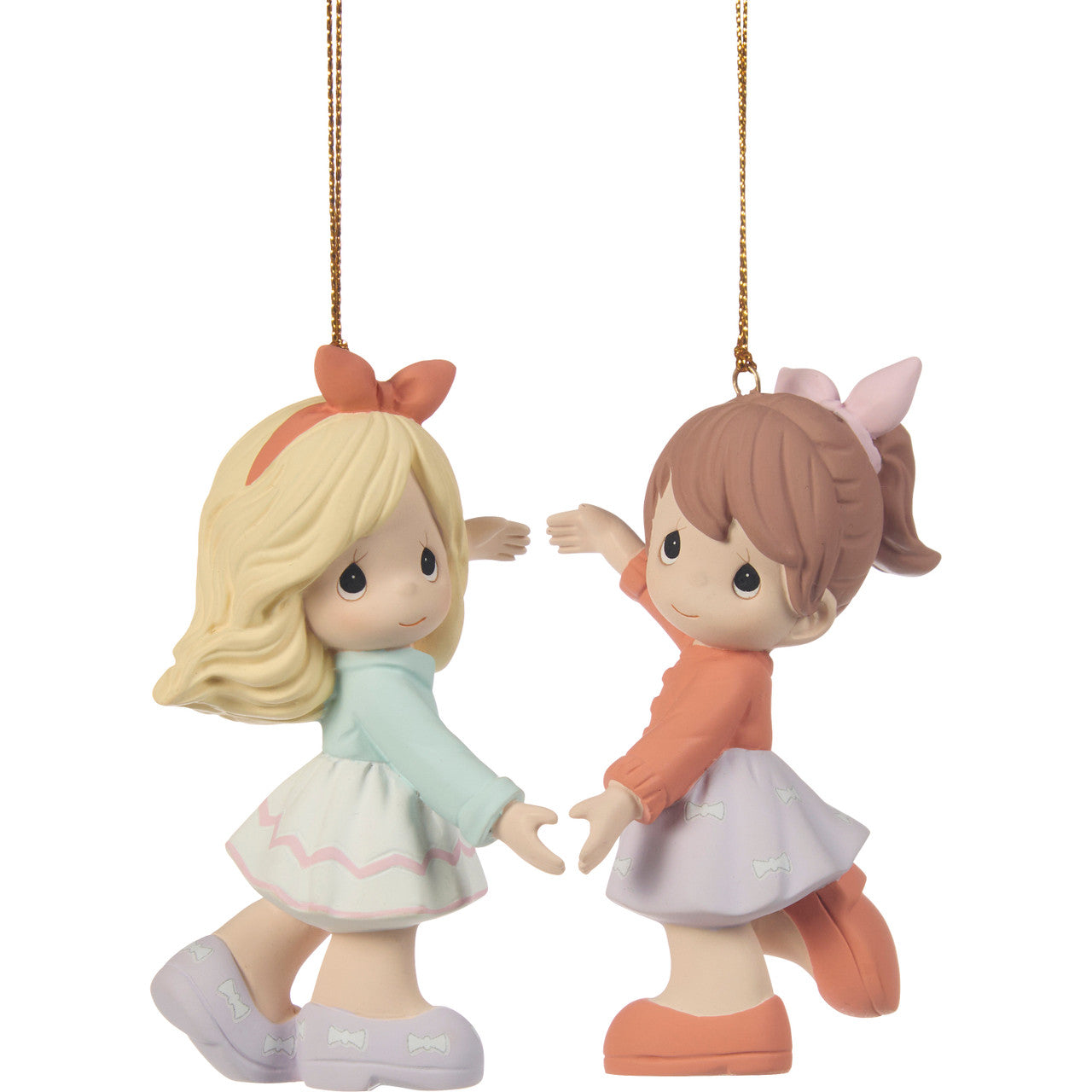 Two Friends, One Heart Ornament Set - Image