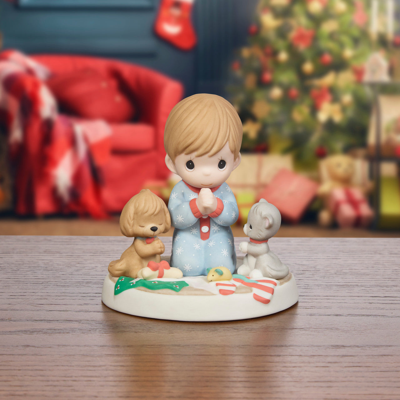 precious moments 置物　4個 Precious Moments 251048 Praise God From Whom All Blessings Flow