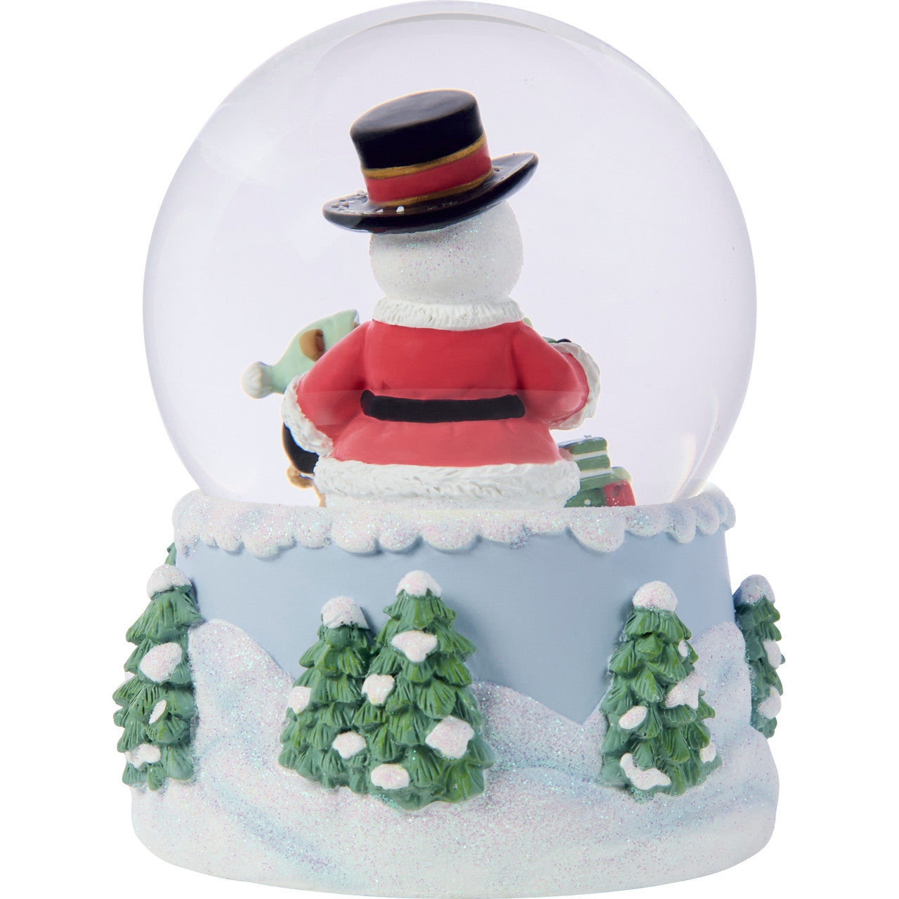 Sharing The Gift Of Love At Christmas Annual Snowman Snow Globe - Image