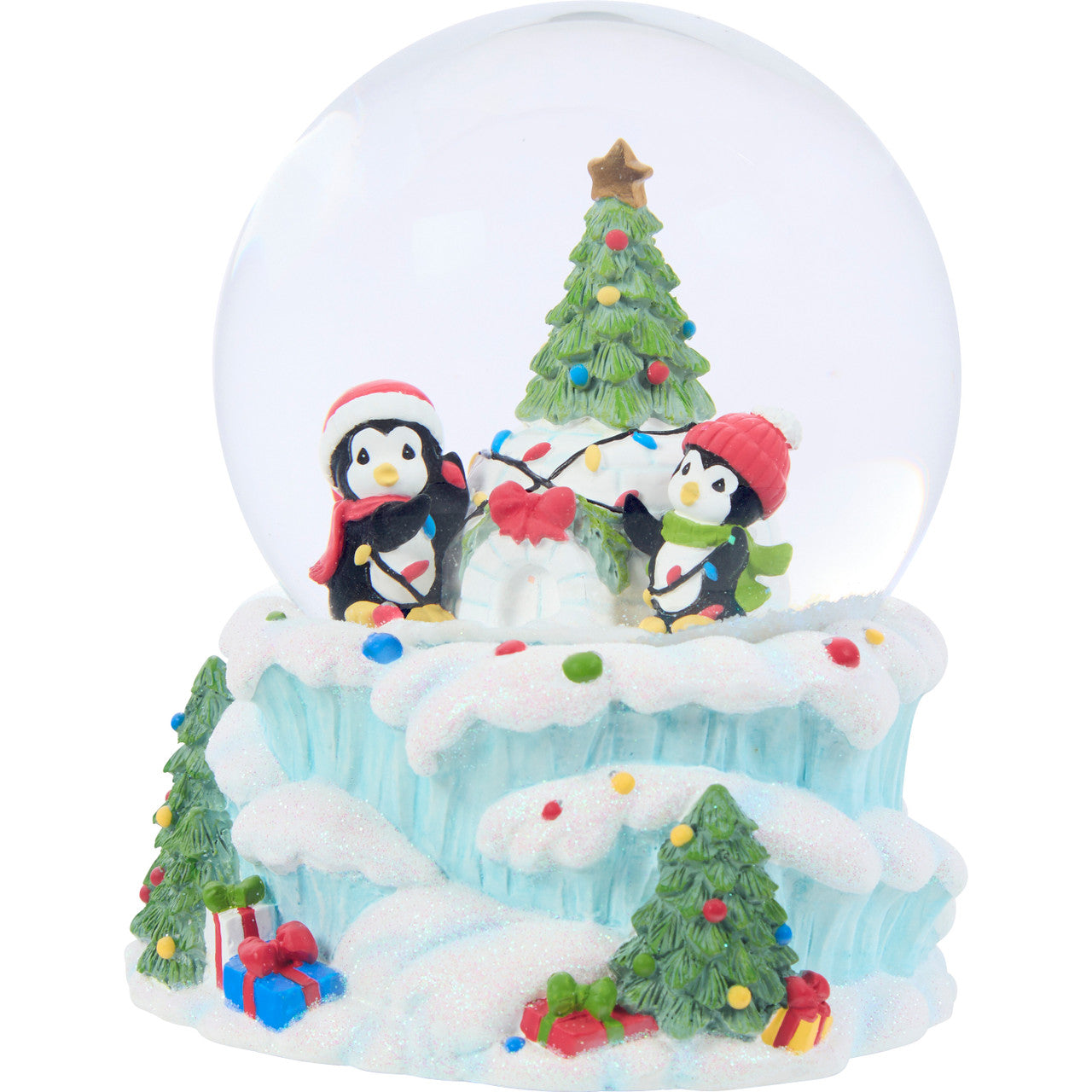 Deck The Igloo With Holiday Cheer Snow Globe - Image