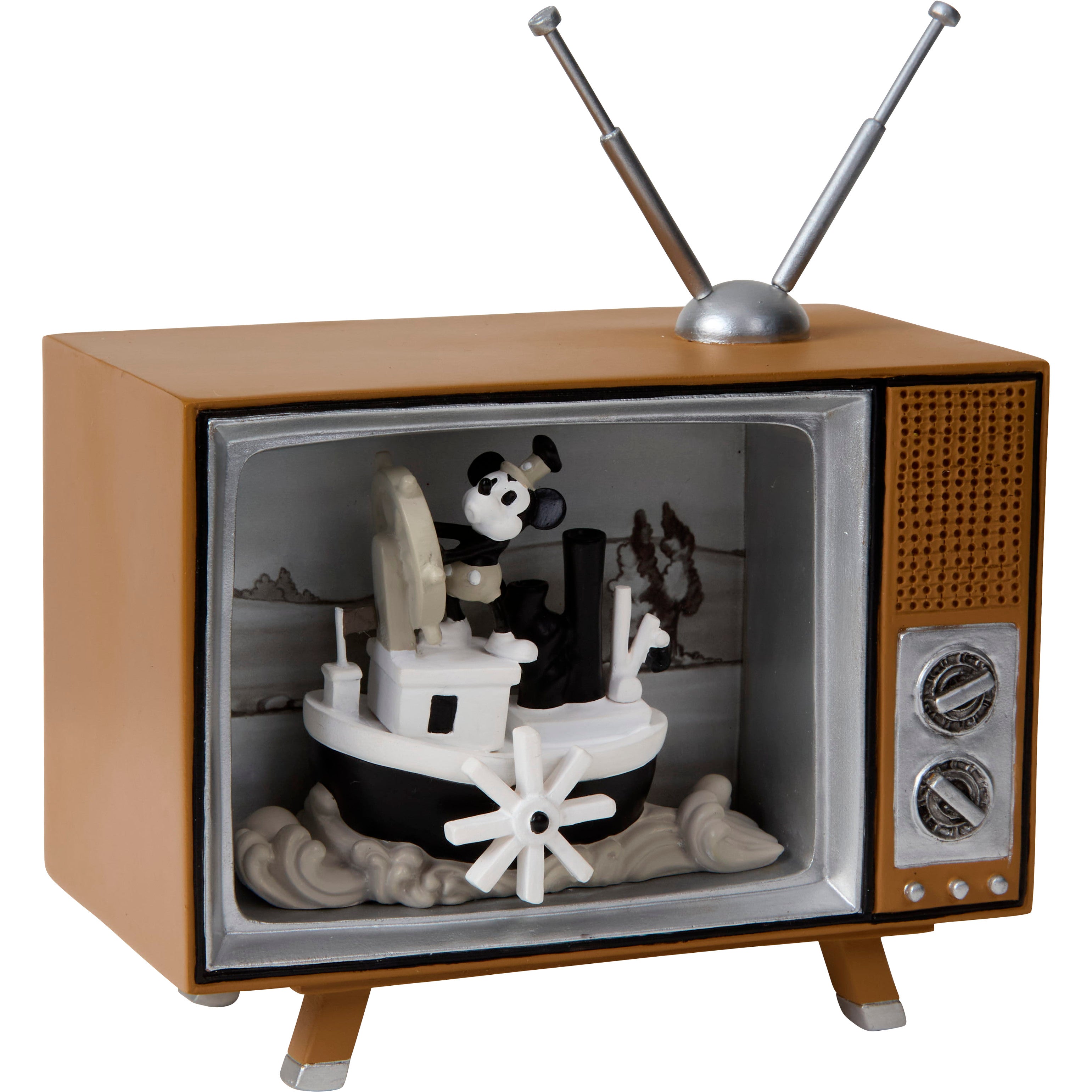 Precious Moments Disney 251702 Steamboat Willie LED Musical Shadow