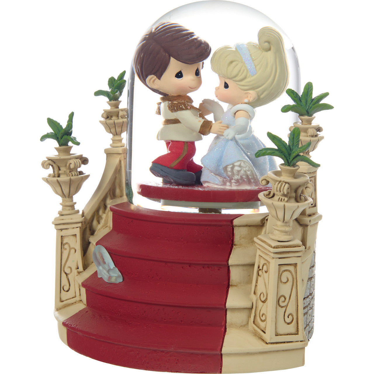 Dancing Into Forever Disney Cinderella Musical Snow Globe - Image