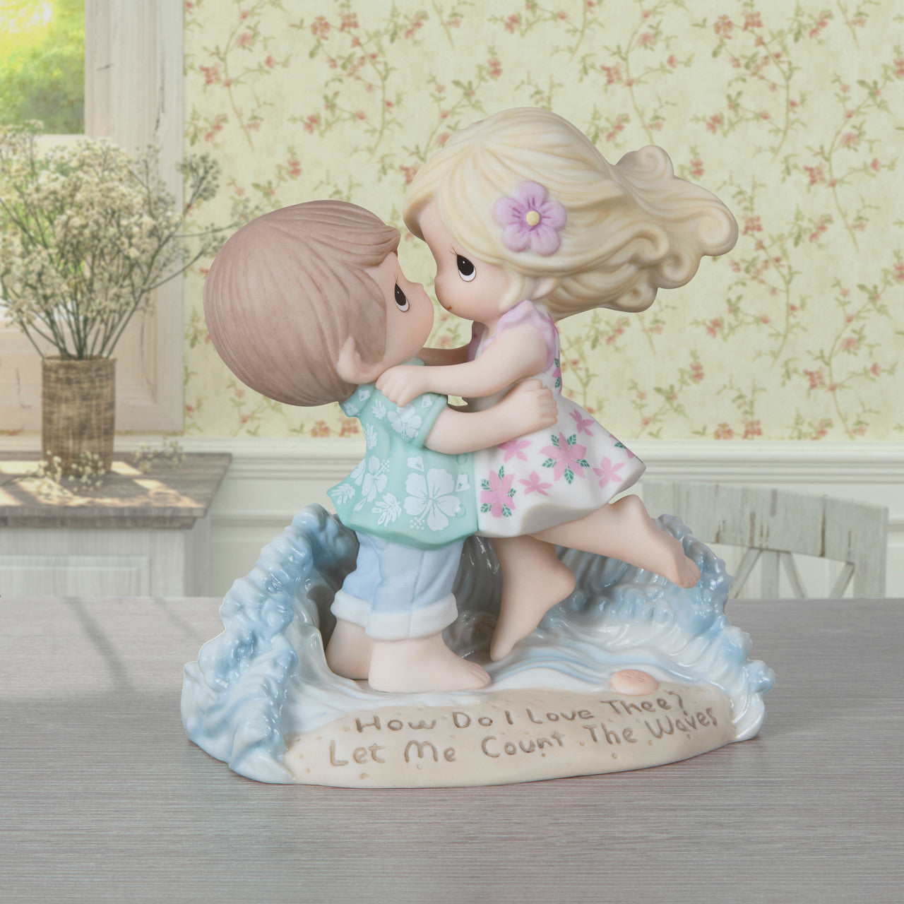 How Do I Love Thee? Let Me Count The Waves Figurine - Image