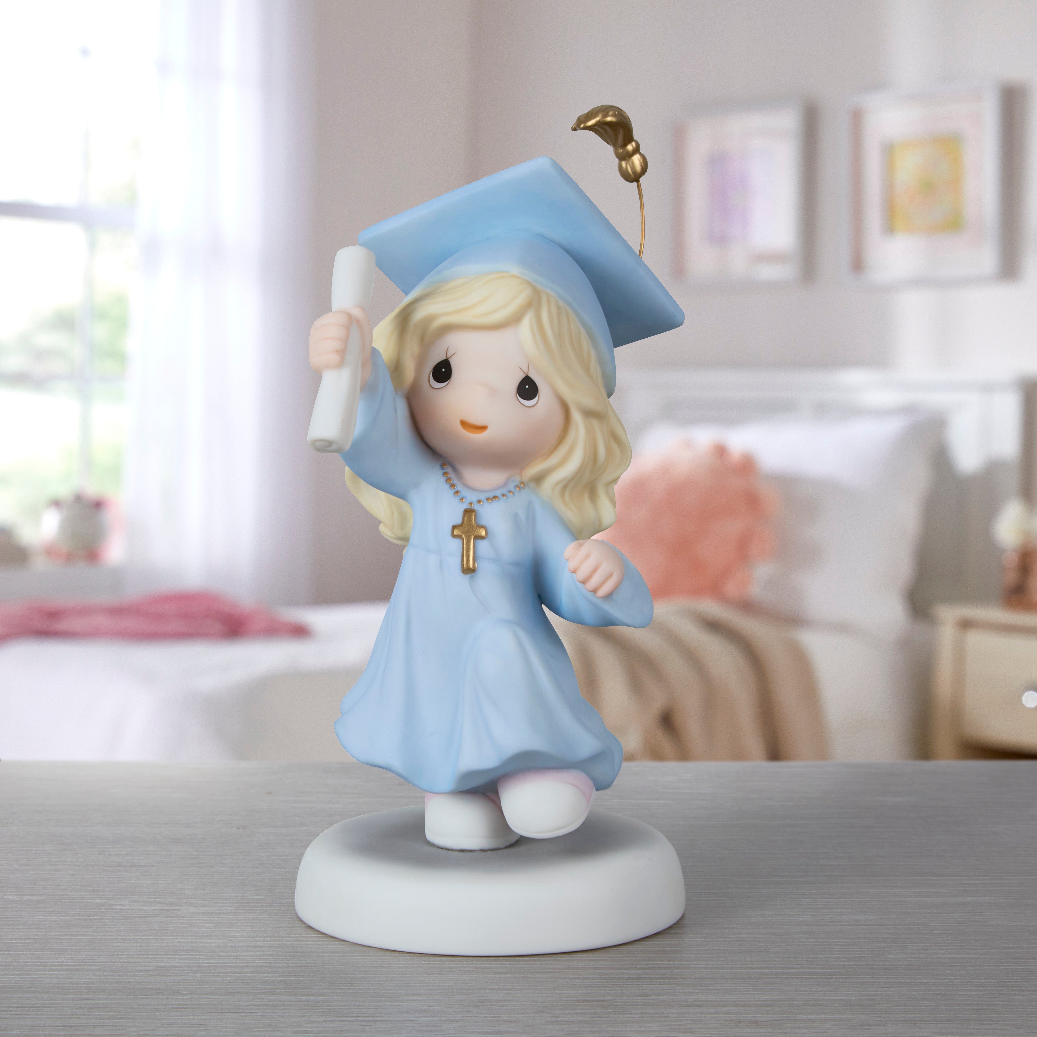 The Lord Bless You & Keep You Graduation Figurine - Lifestyle Image