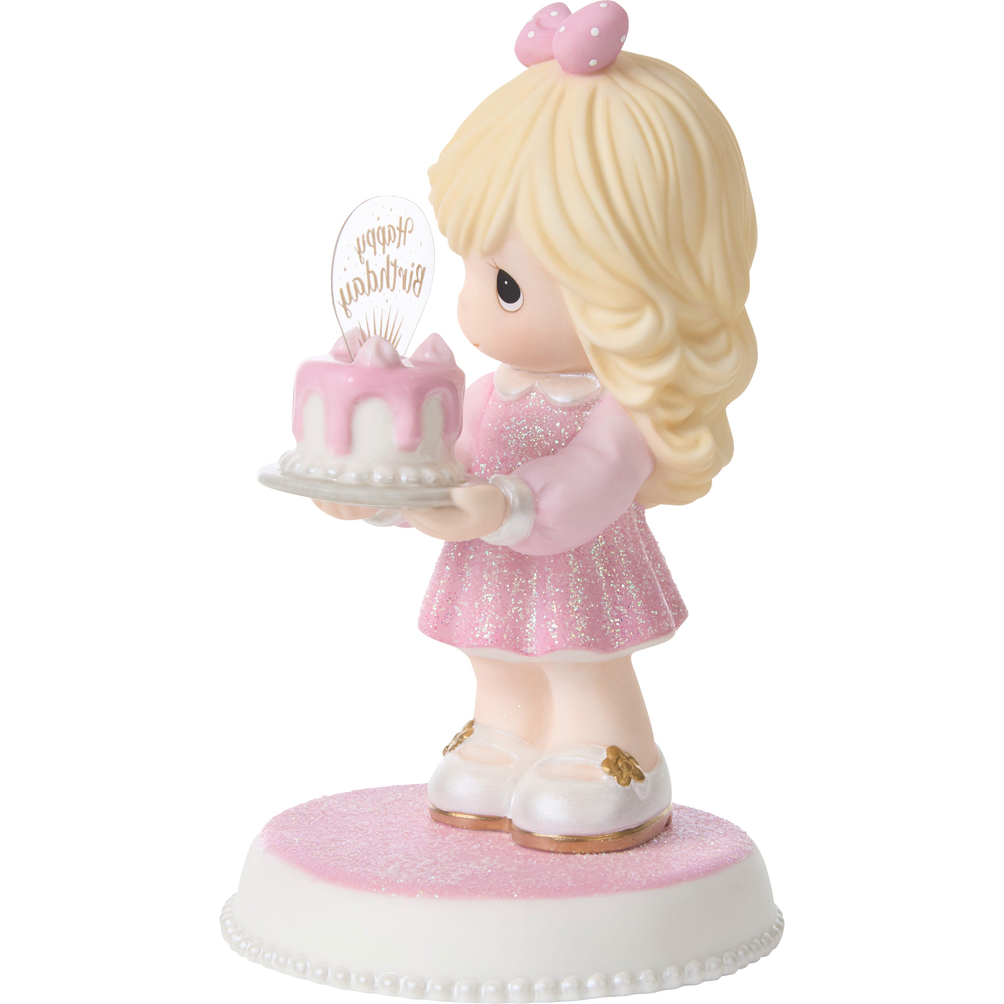 You’re As Sweet As Can Be Blonde Birthday Figurine - Alternate View 2