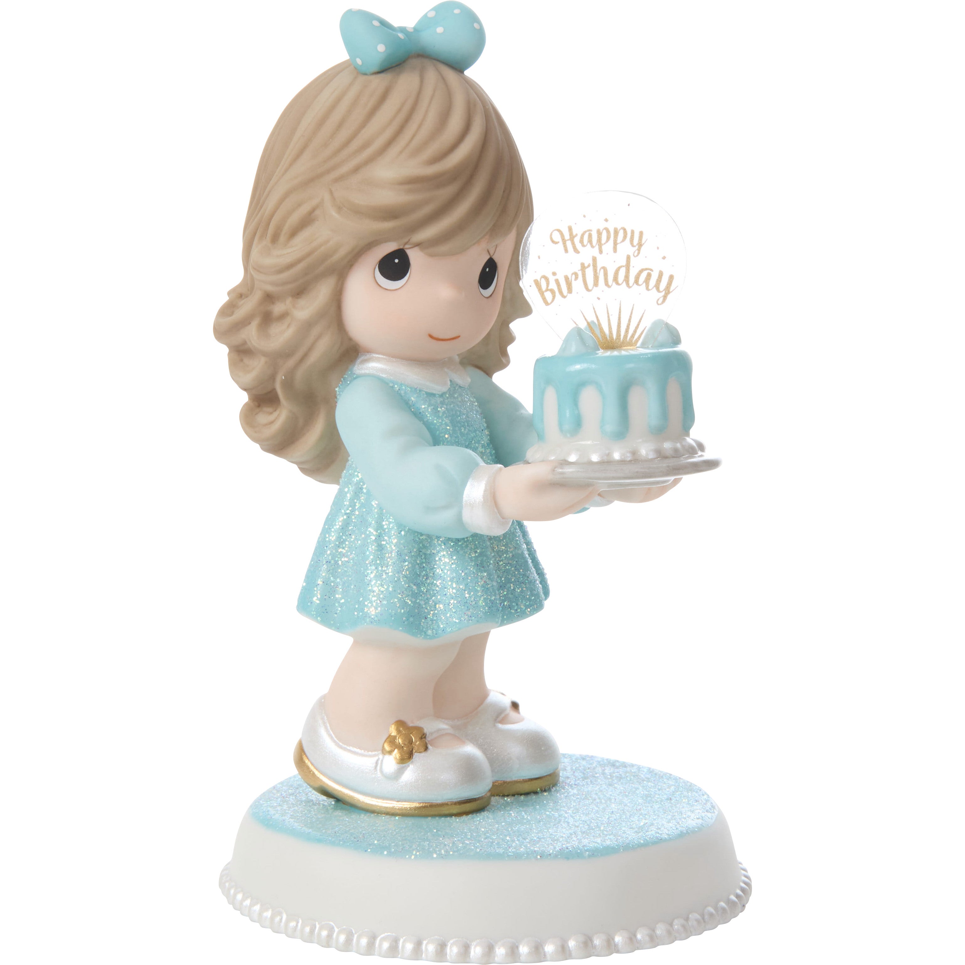 You’re As Sweet As Can Be Brunette Birthday Figurine
