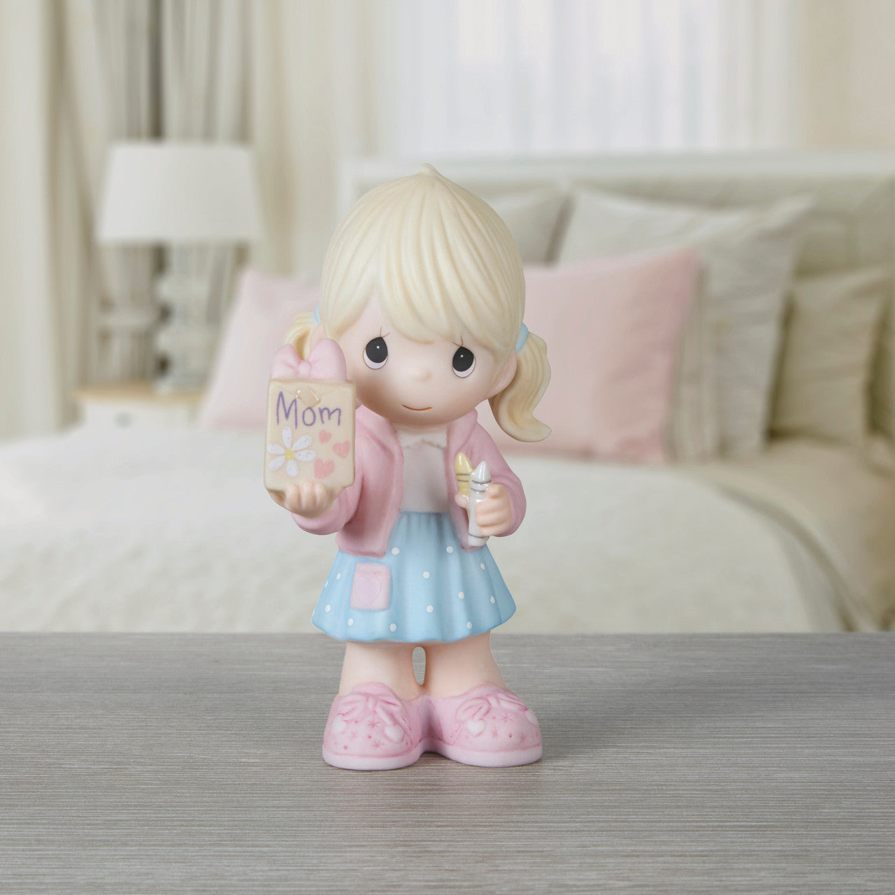 Mommy, I Love You Girl Figurine - Image