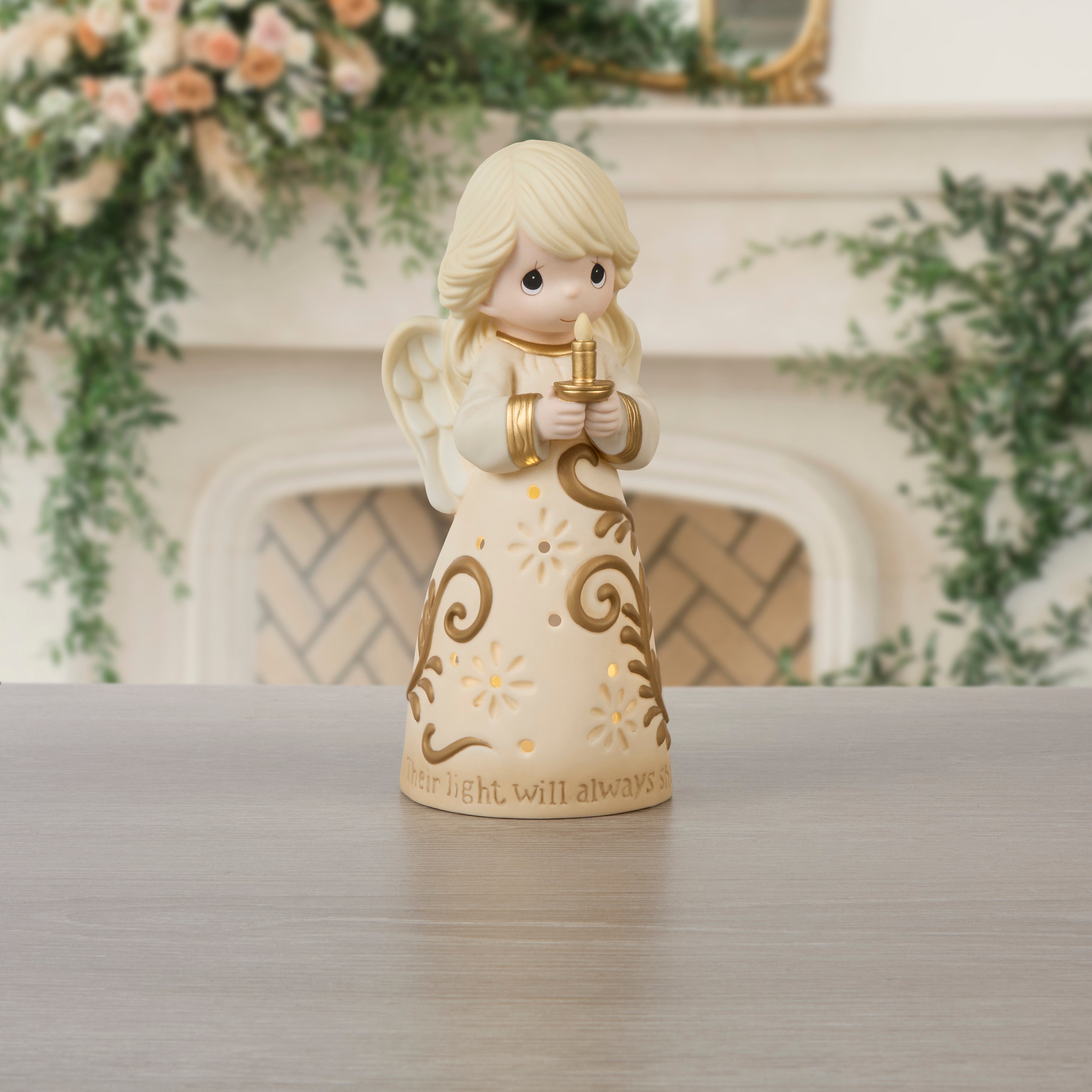 Their Light Will Always Shine Memorial Figurine - Lifestyle Image