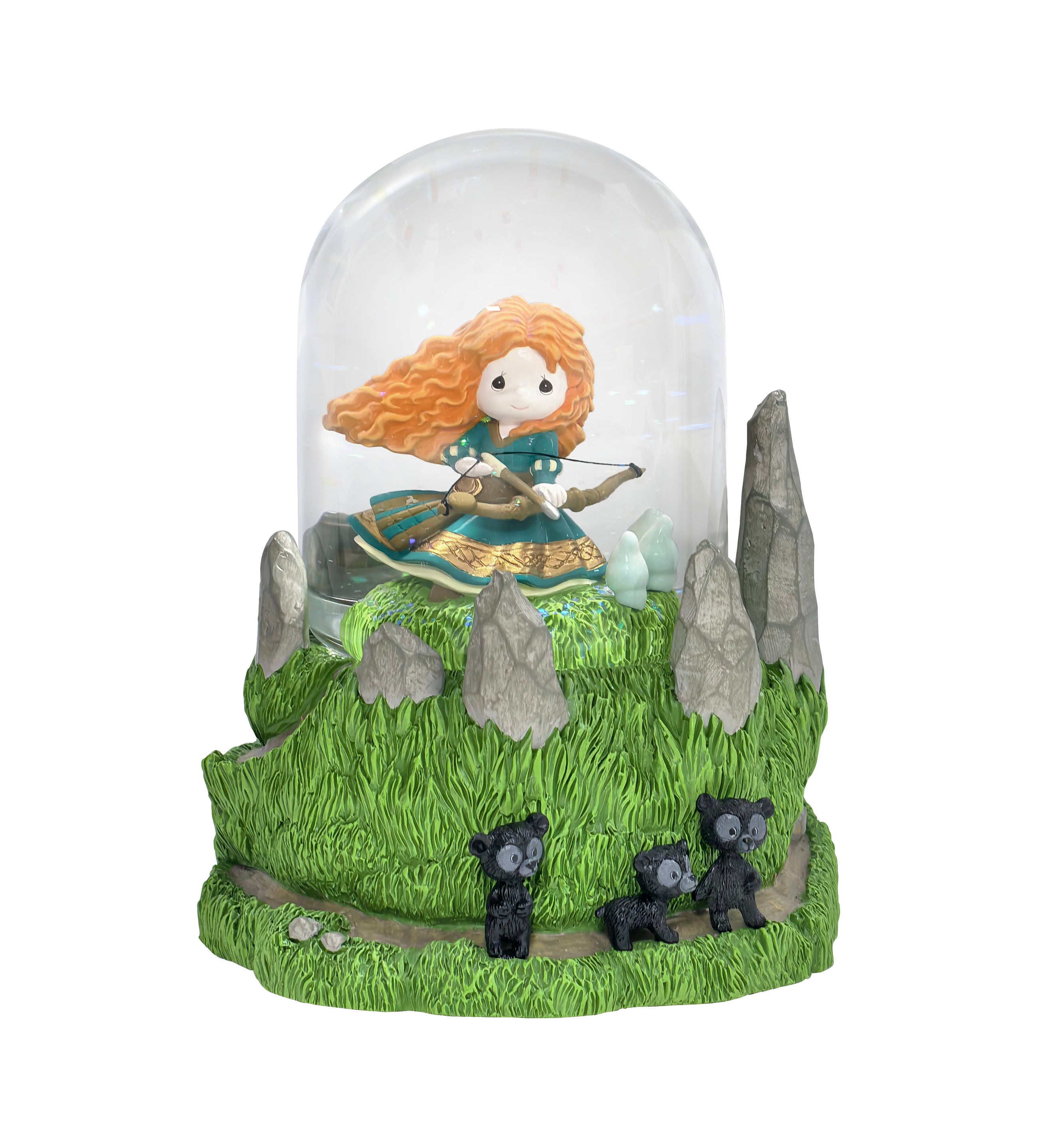 Be Brave, Be Bold, Be You Disney And Pixar Merida Musical Snow Globe - Image