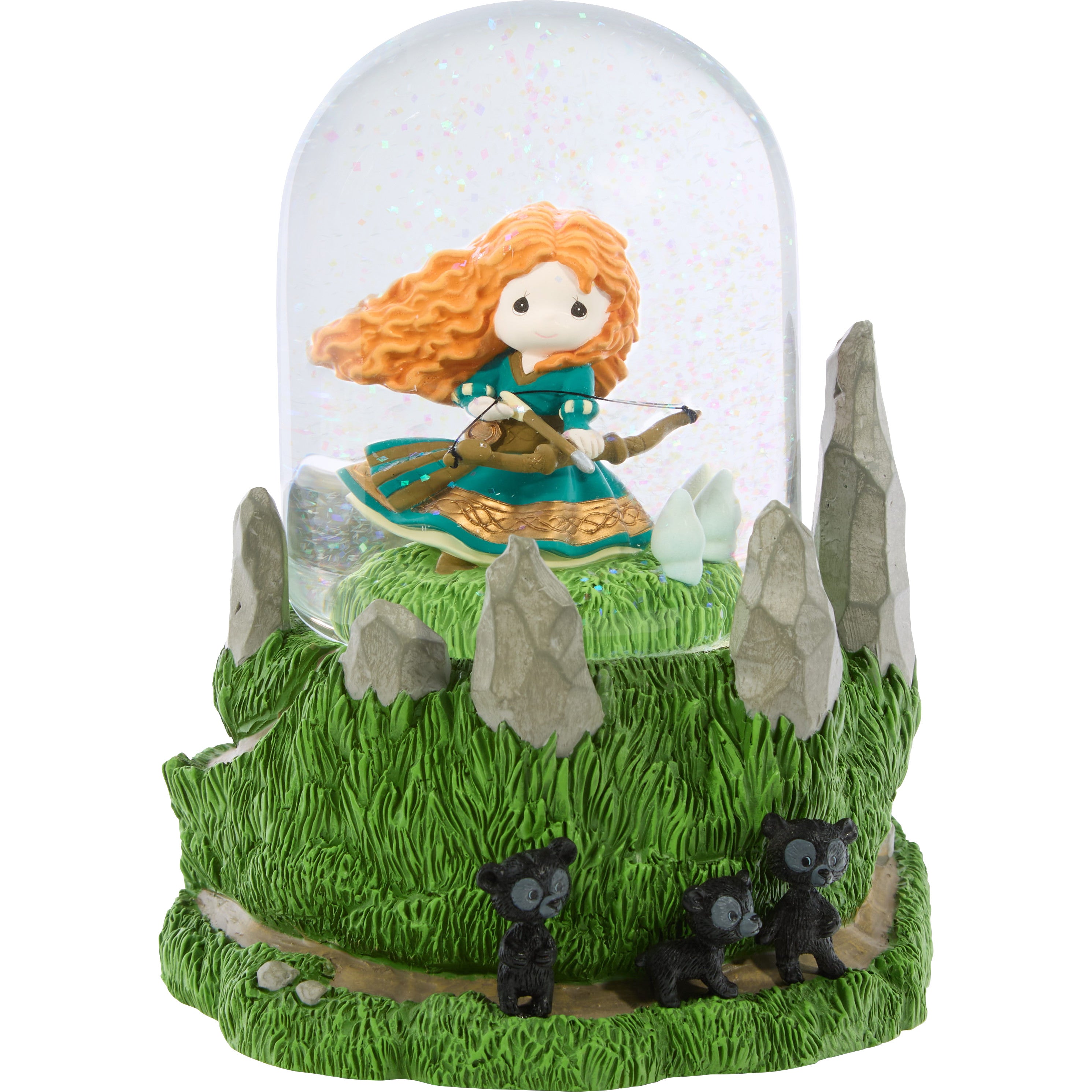 Be Brave, Be Bold, Be You Disney And Pixar Merida Musical Snow Globe