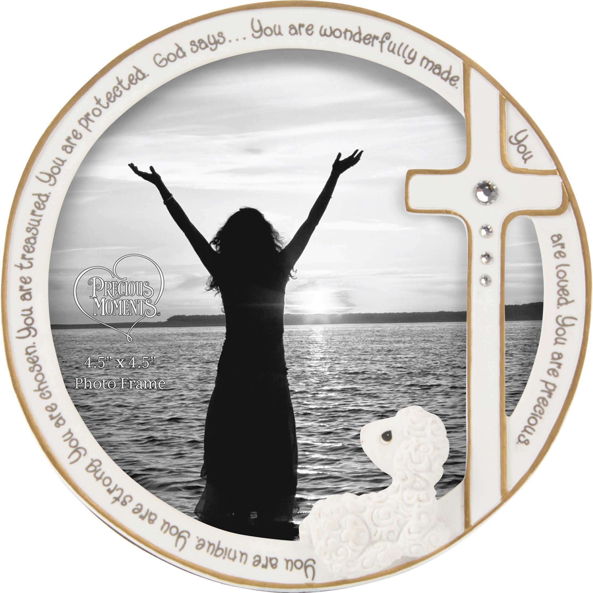 God Says You Are... Baptism Photo Frame
