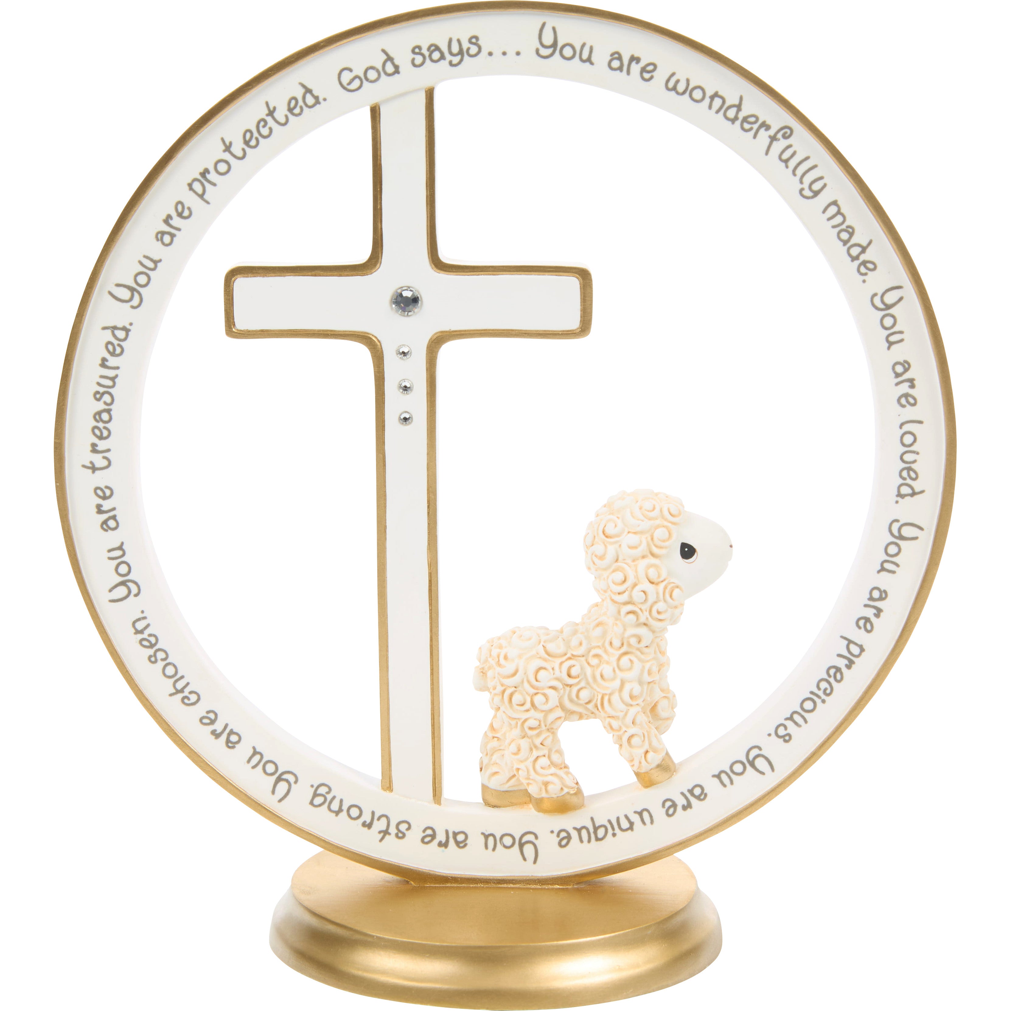 God Says You Are... Baptism Cross