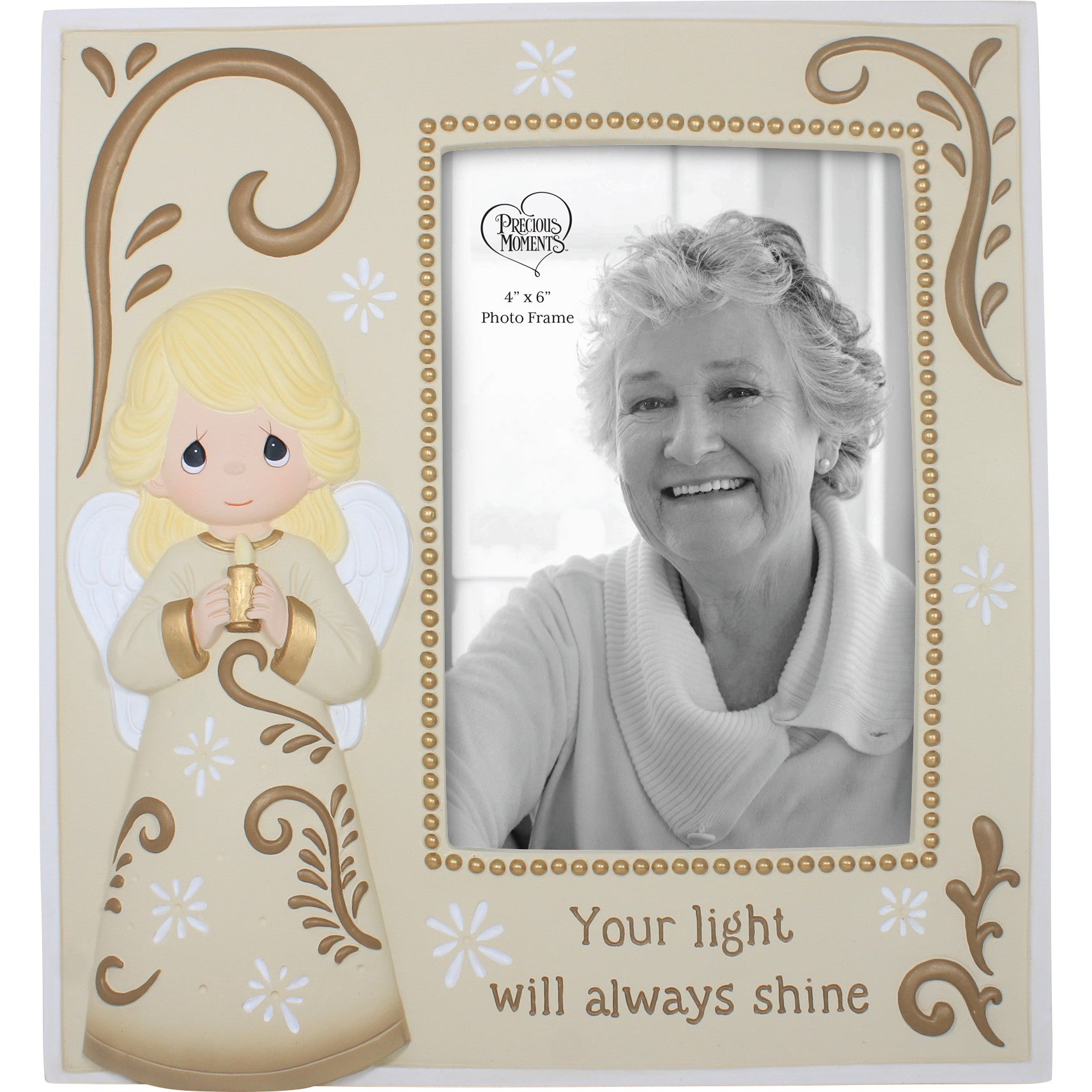 Your Light Will Always Shine Memorial Photo Frame