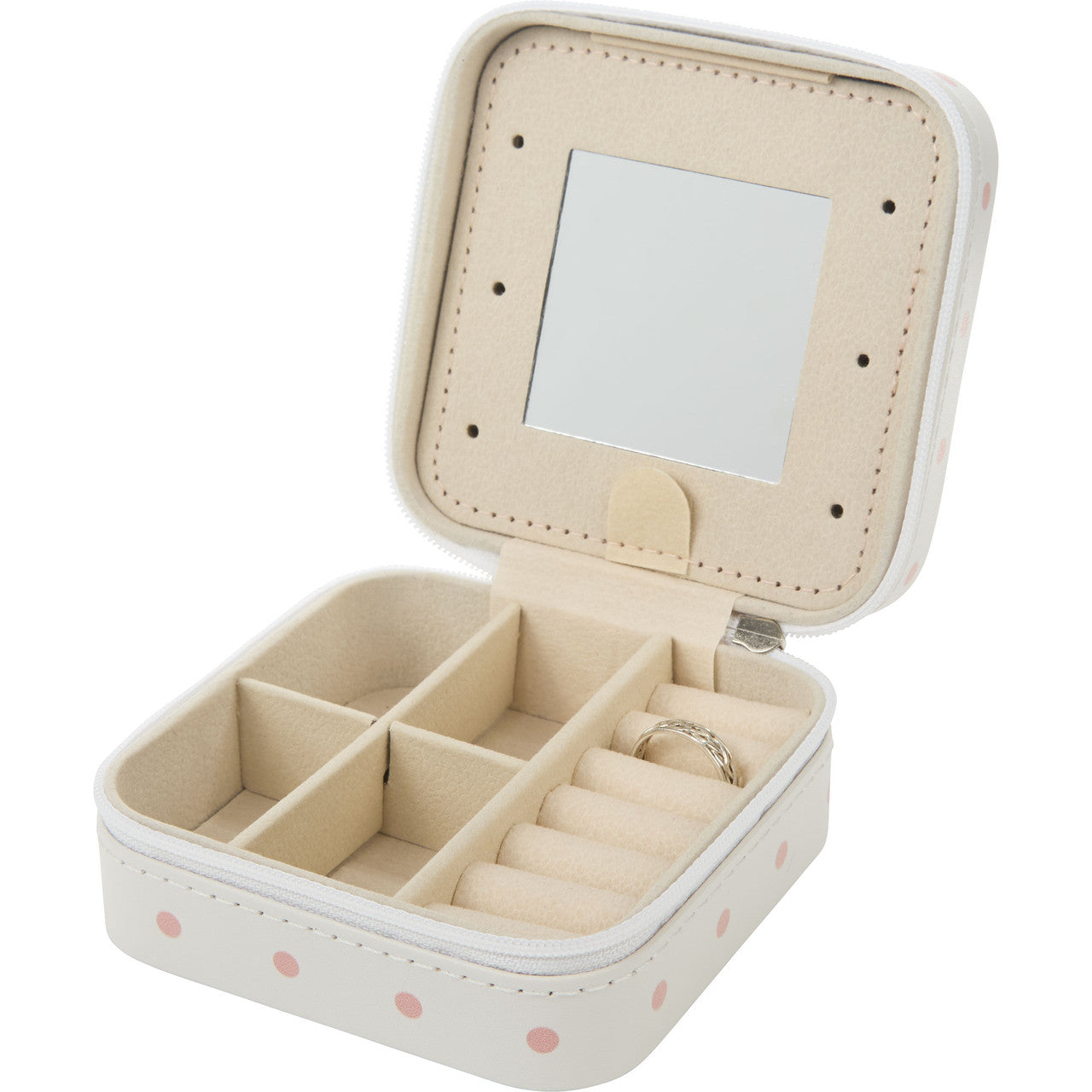 Pretty In Pink Travel Jewelry Box
