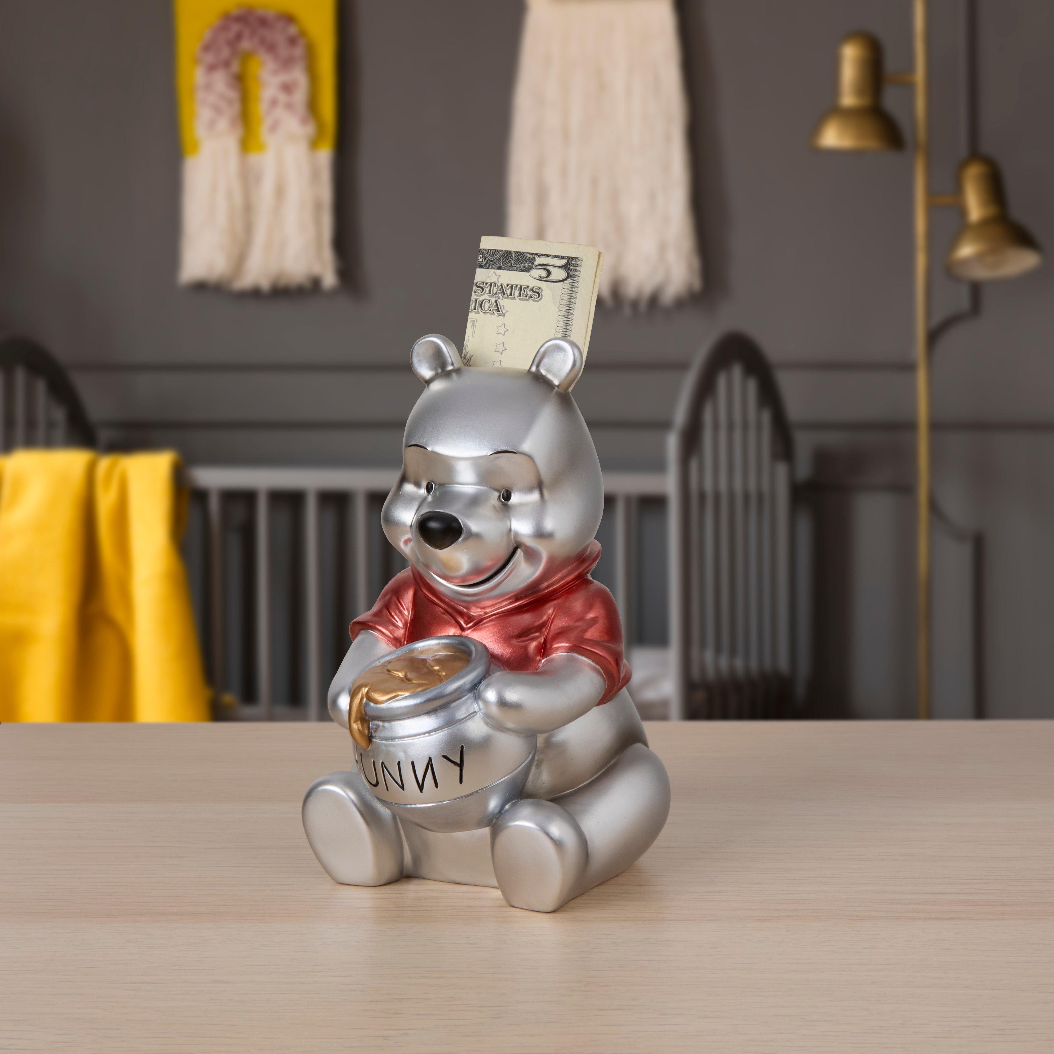 Saving For Something Sweet Disney Winnie The Pooh Bank - Lifestyle Image