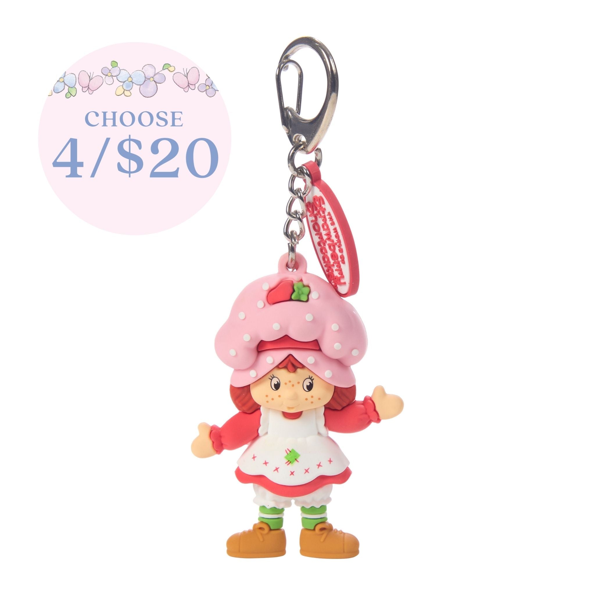 Strawberry Shortcake Backpack Clip