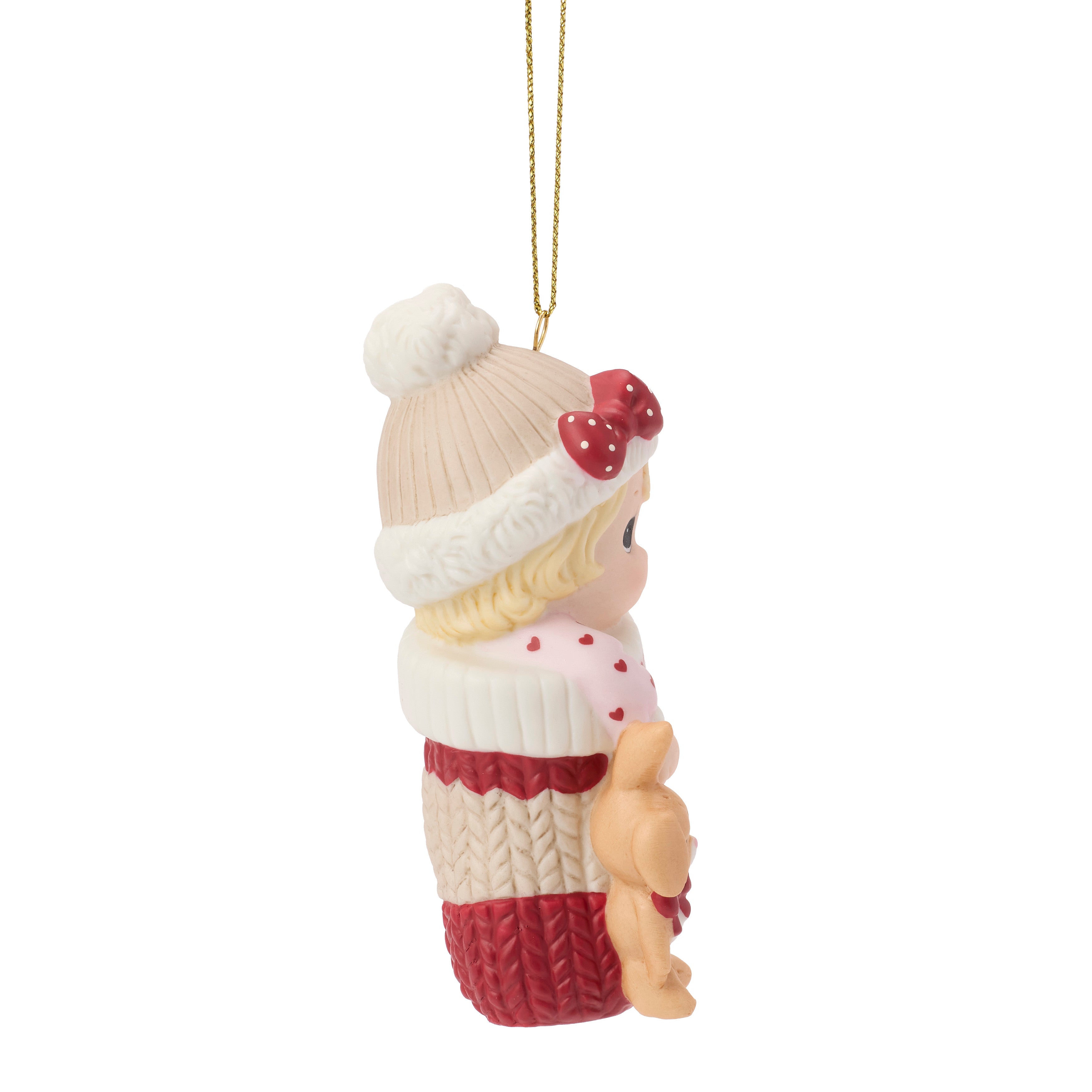 Baby's First Christmas 2026 Dated Baby Girl Ornament