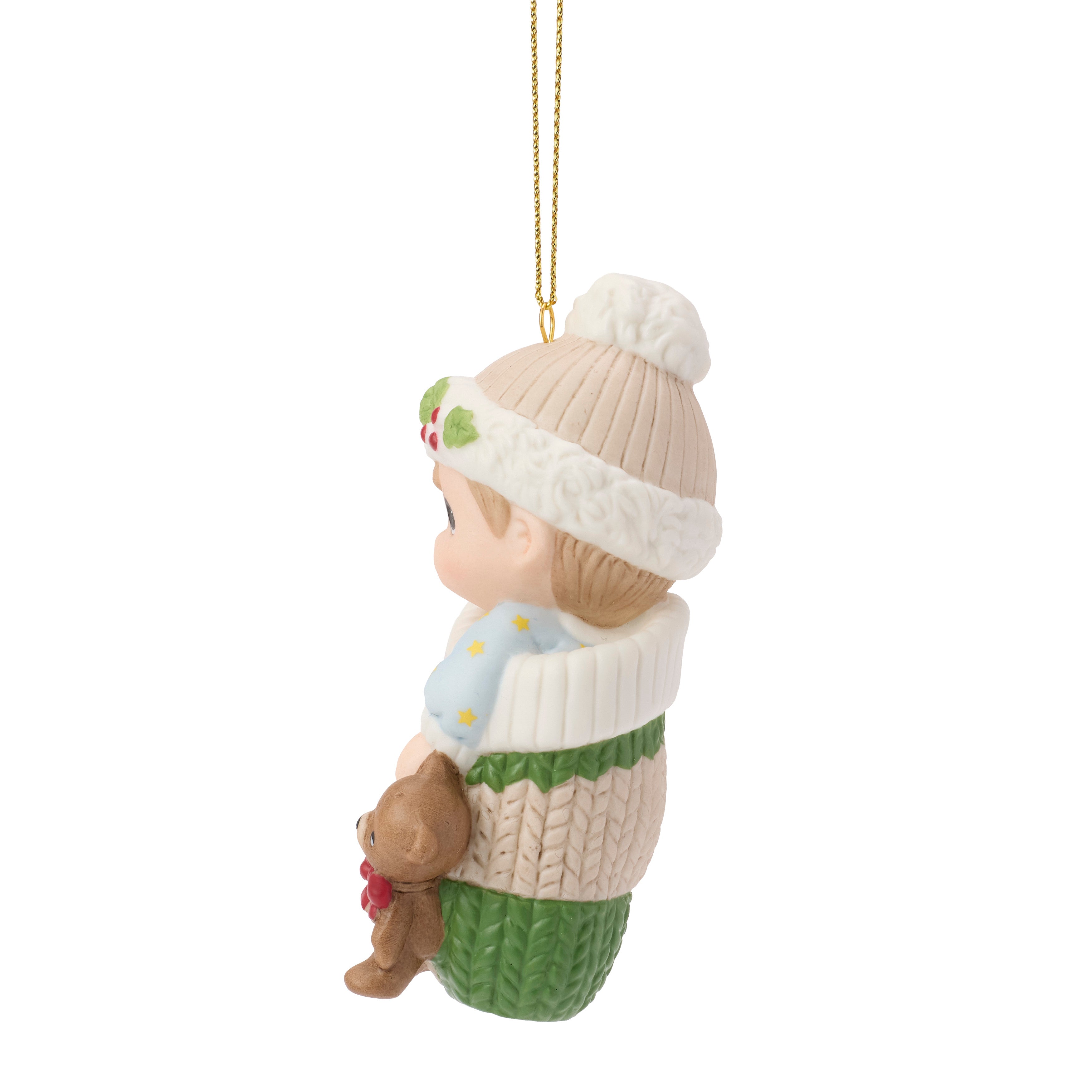 Baby's First Christmas 2026 Dated Baby Boy Ornament