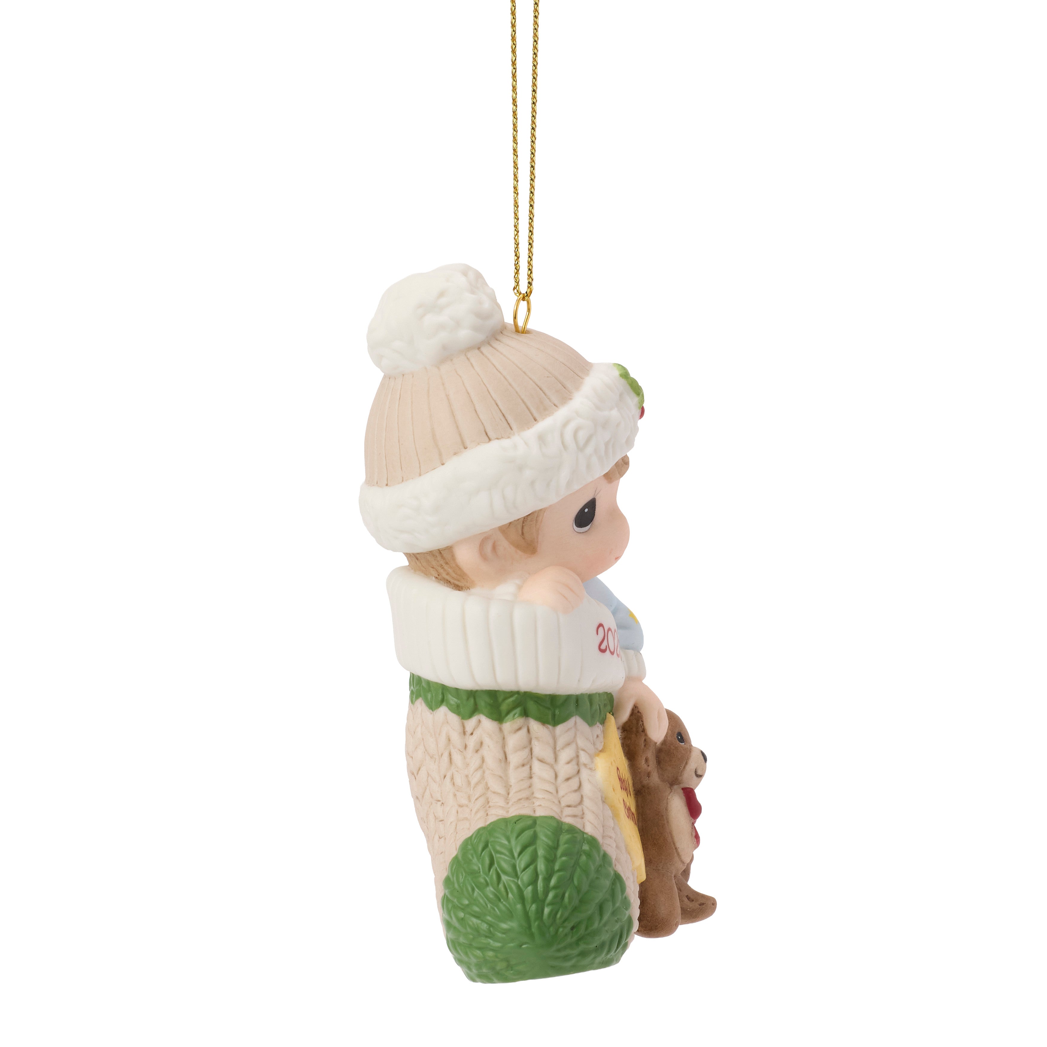Baby's First Christmas 2026 Dated Baby Boy Ornament