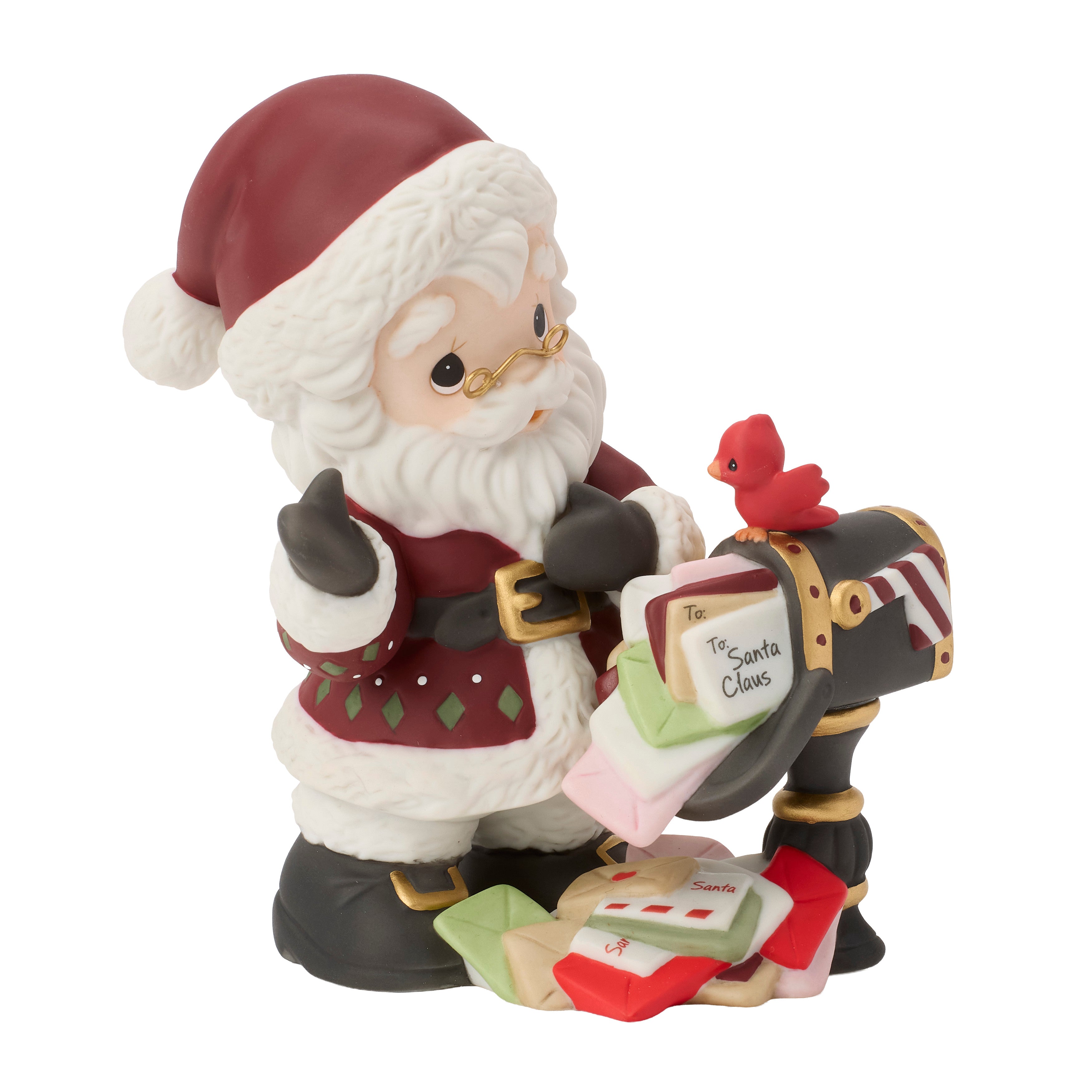 From Tiny Hands To Santa's Heart 2026 Annual Santa Figurine
