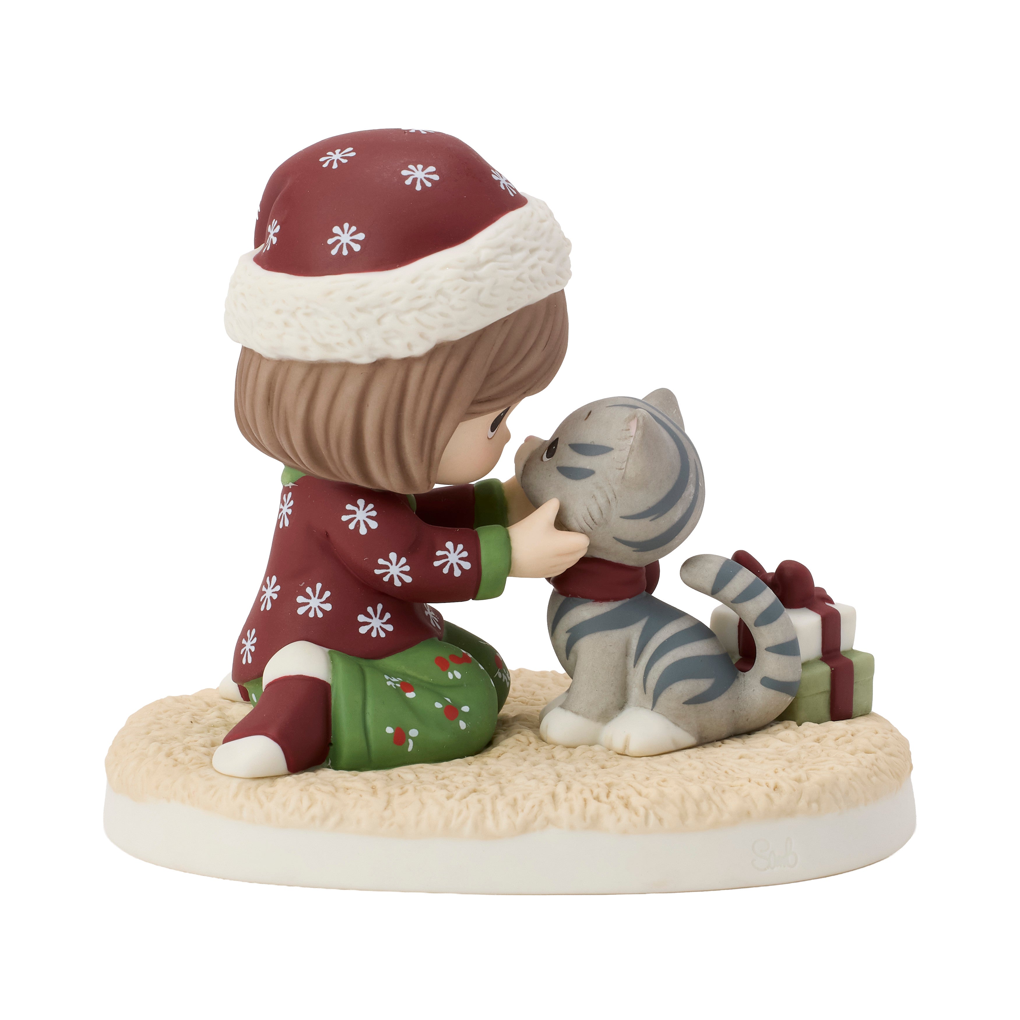 Holiday Wishes and Sandpaper Kisses Figurine