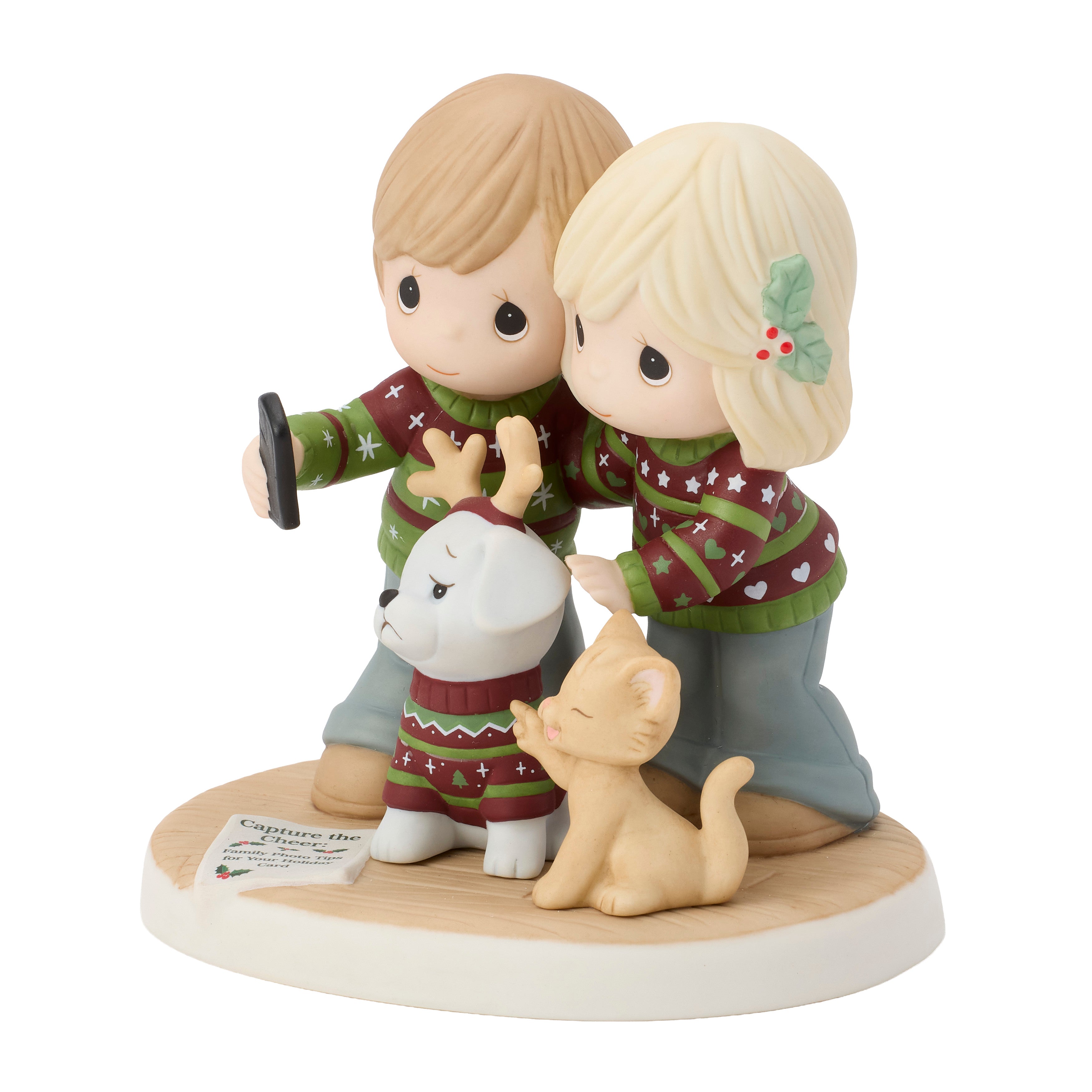 Capture The Love And Laughter This Season Figurine