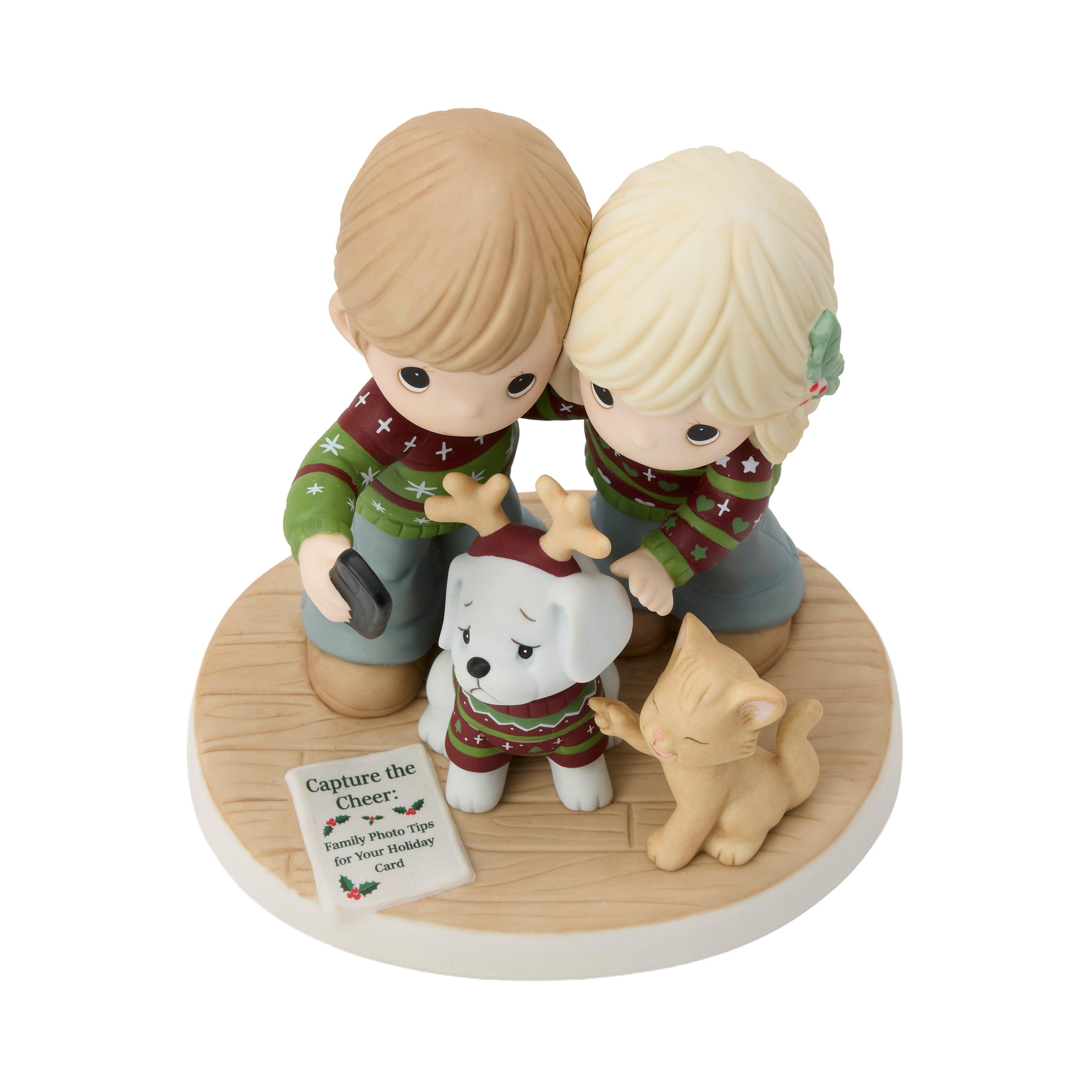 Capture The Love And Laughter This Season Figurine