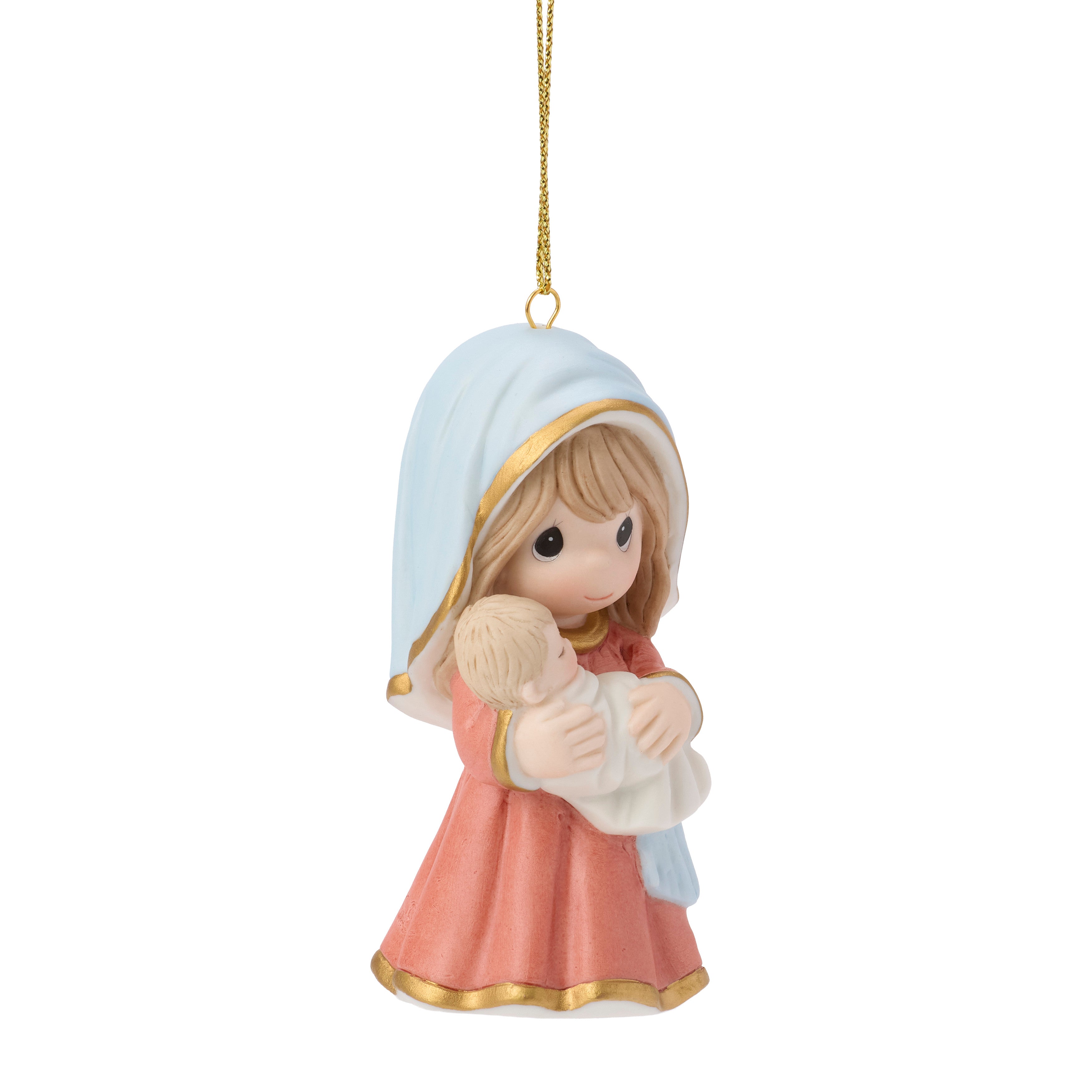 Cradled In A Mother's Love Nativity Ornament