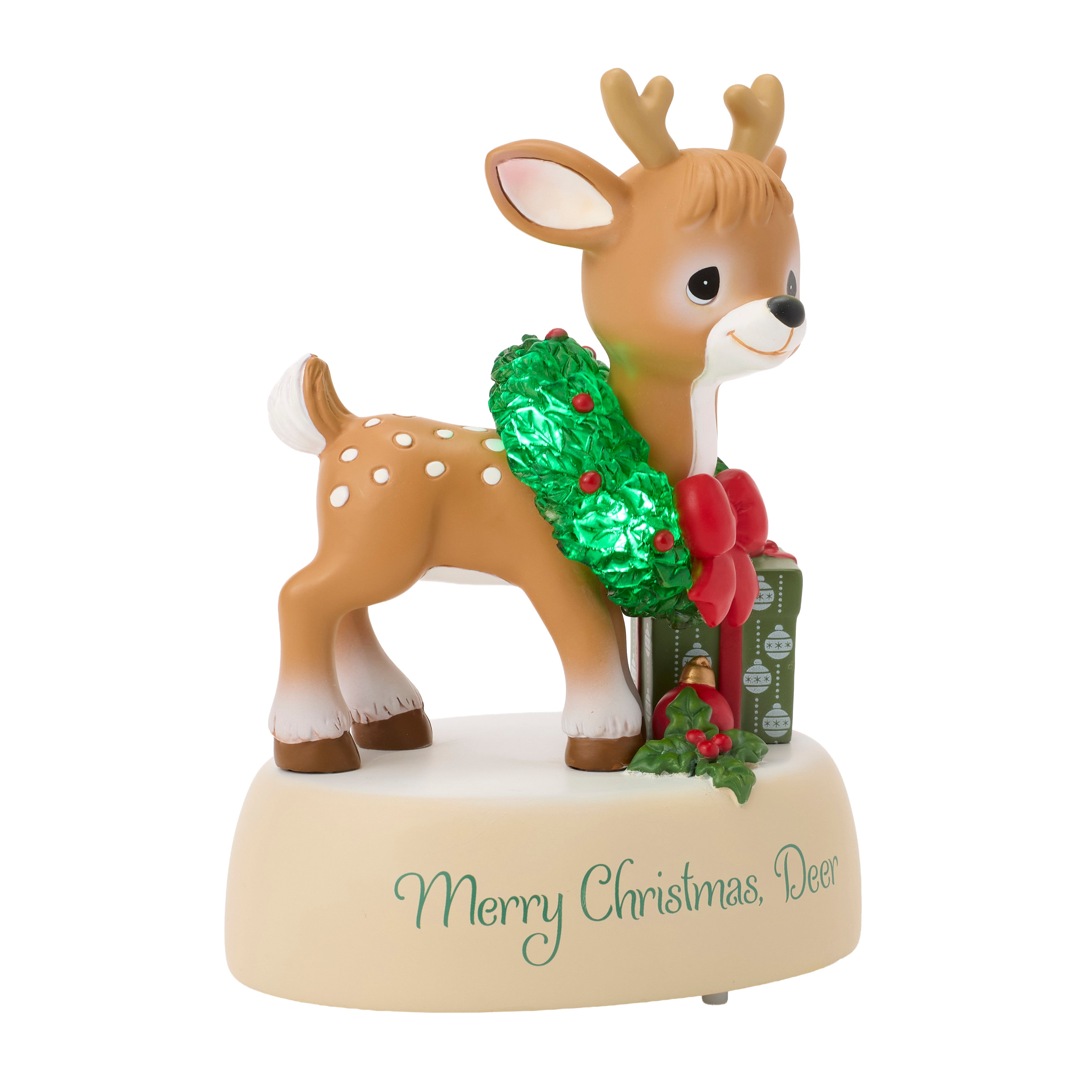 Merry Christmas, Deer LED Figurine
