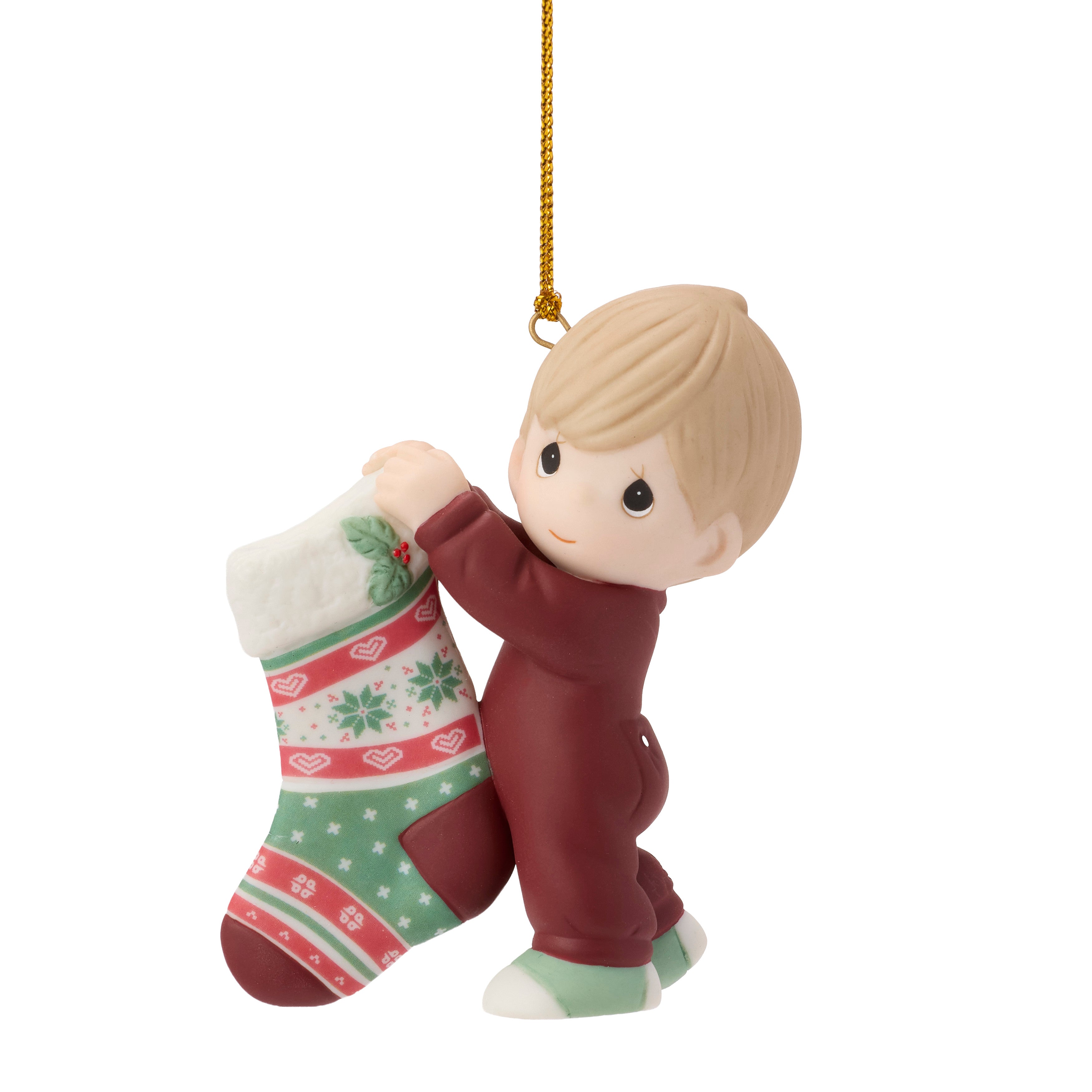 It's Beginning To Look A Lot Like Christmas Boy Ornament