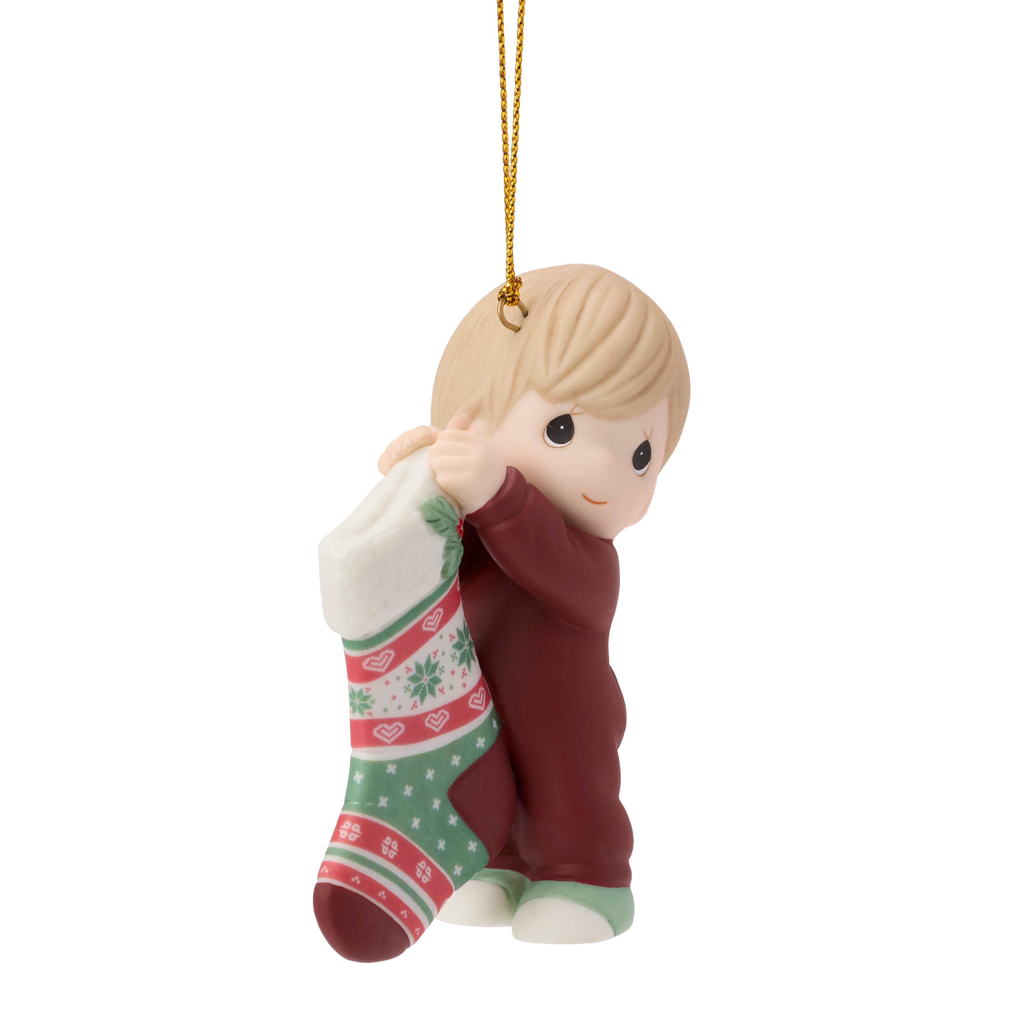 It's Beginning To Look A Lot Like Christmas Boy Ornament