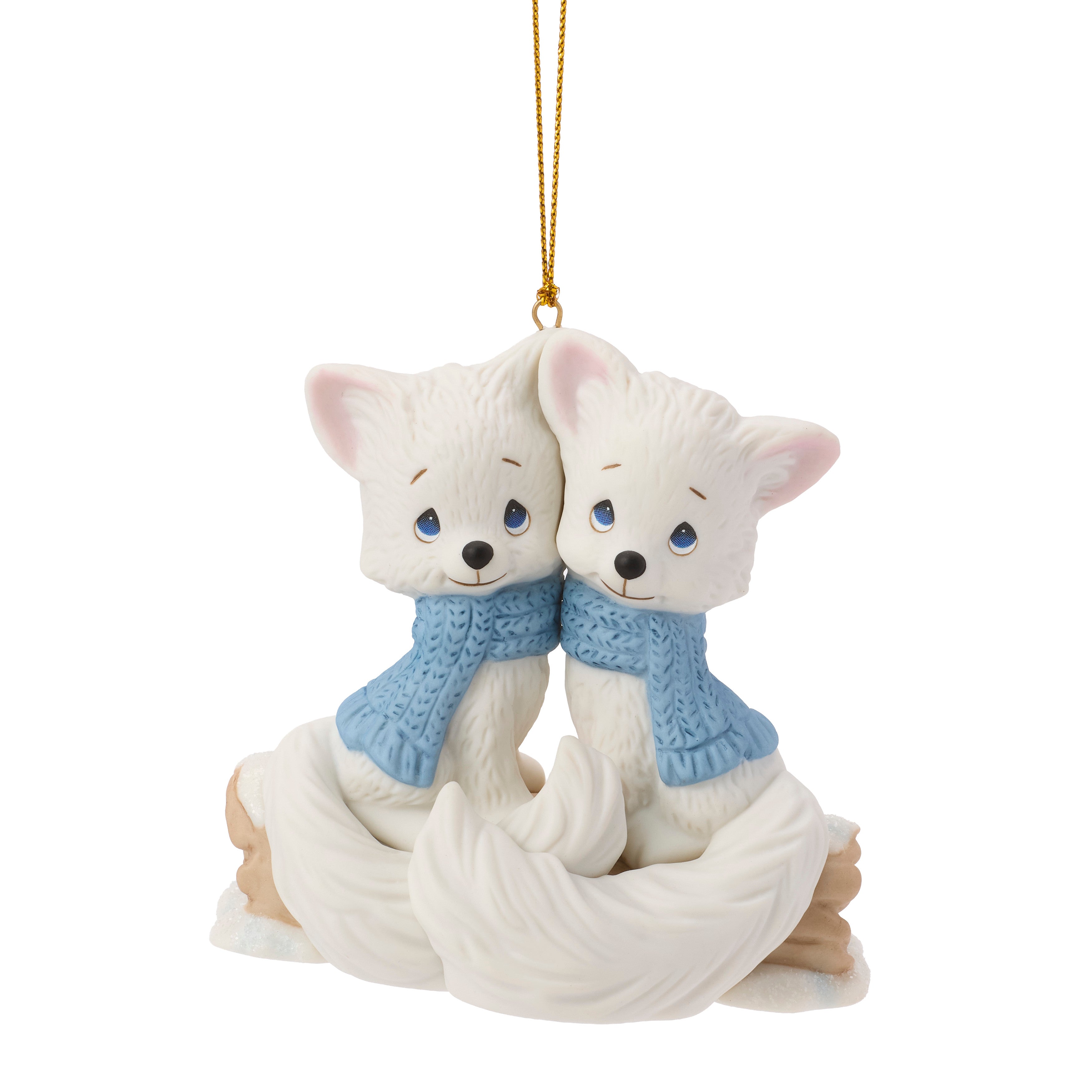 Fur-ever By Your Side Arctic Fox Ornament
