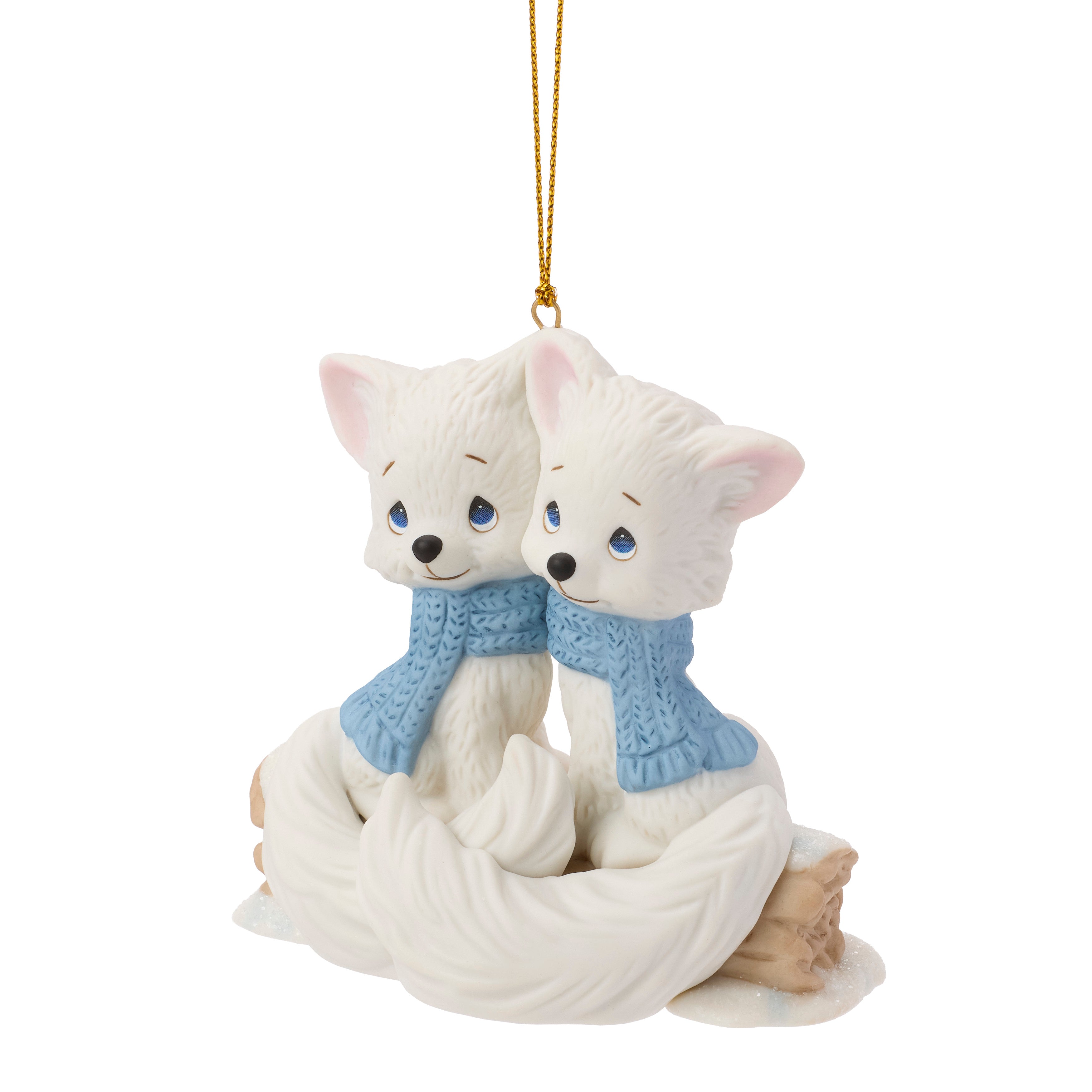 Fur-ever By Your Side Arctic Fox Ornament