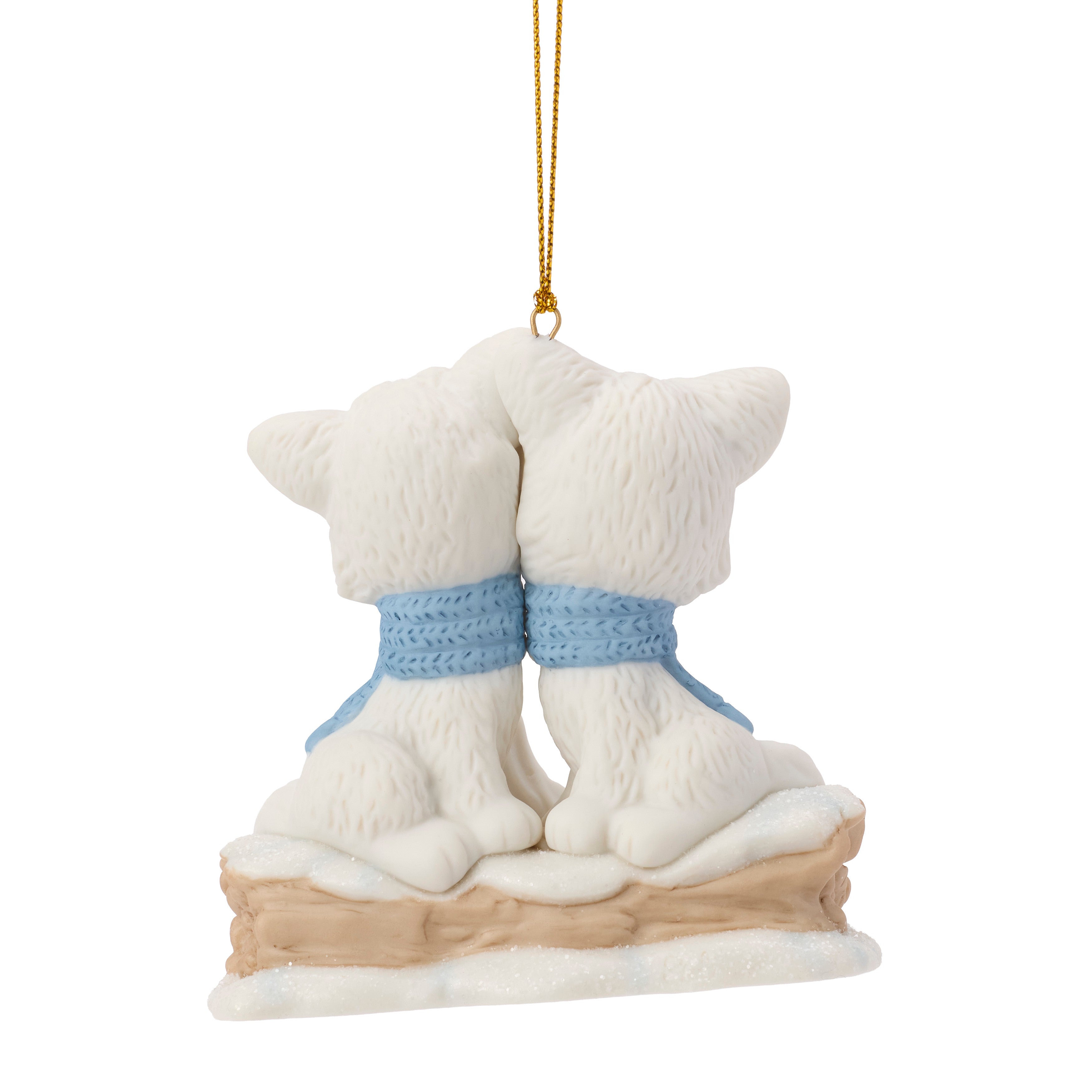 Fur-ever By Your Side Arctic Fox Ornament