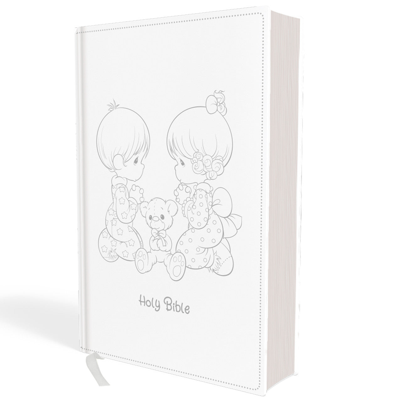 NRSVCE Bible Catholic Edition, White Leather Soft - Image