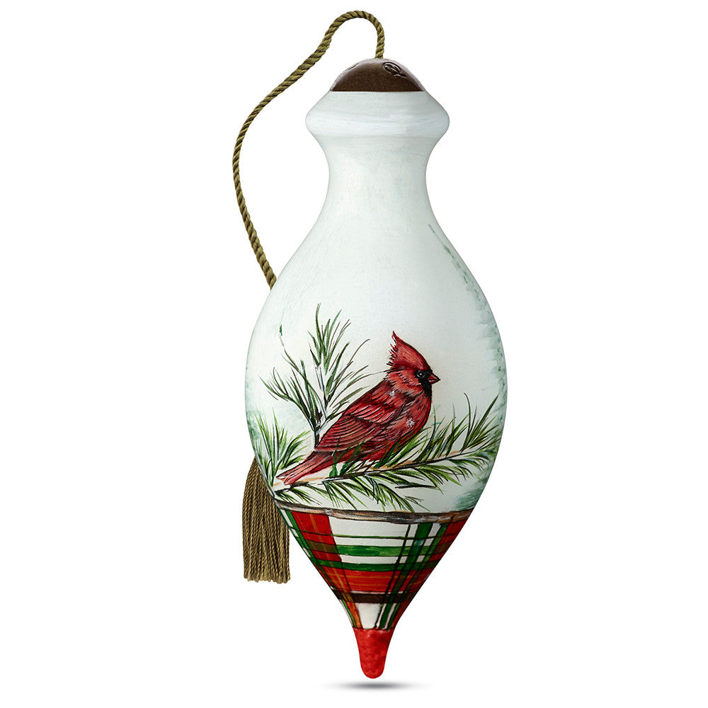 Woodland Lodge Cardinal Ornament - Image