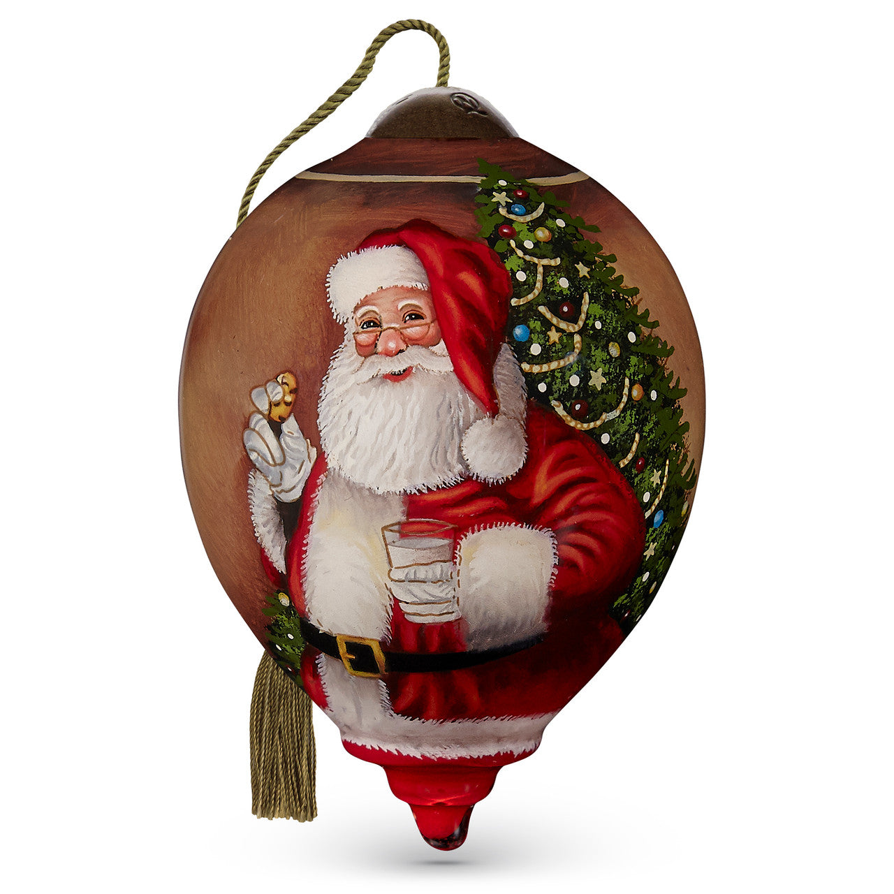 Milk And Cookies For Santa Ornament - Image