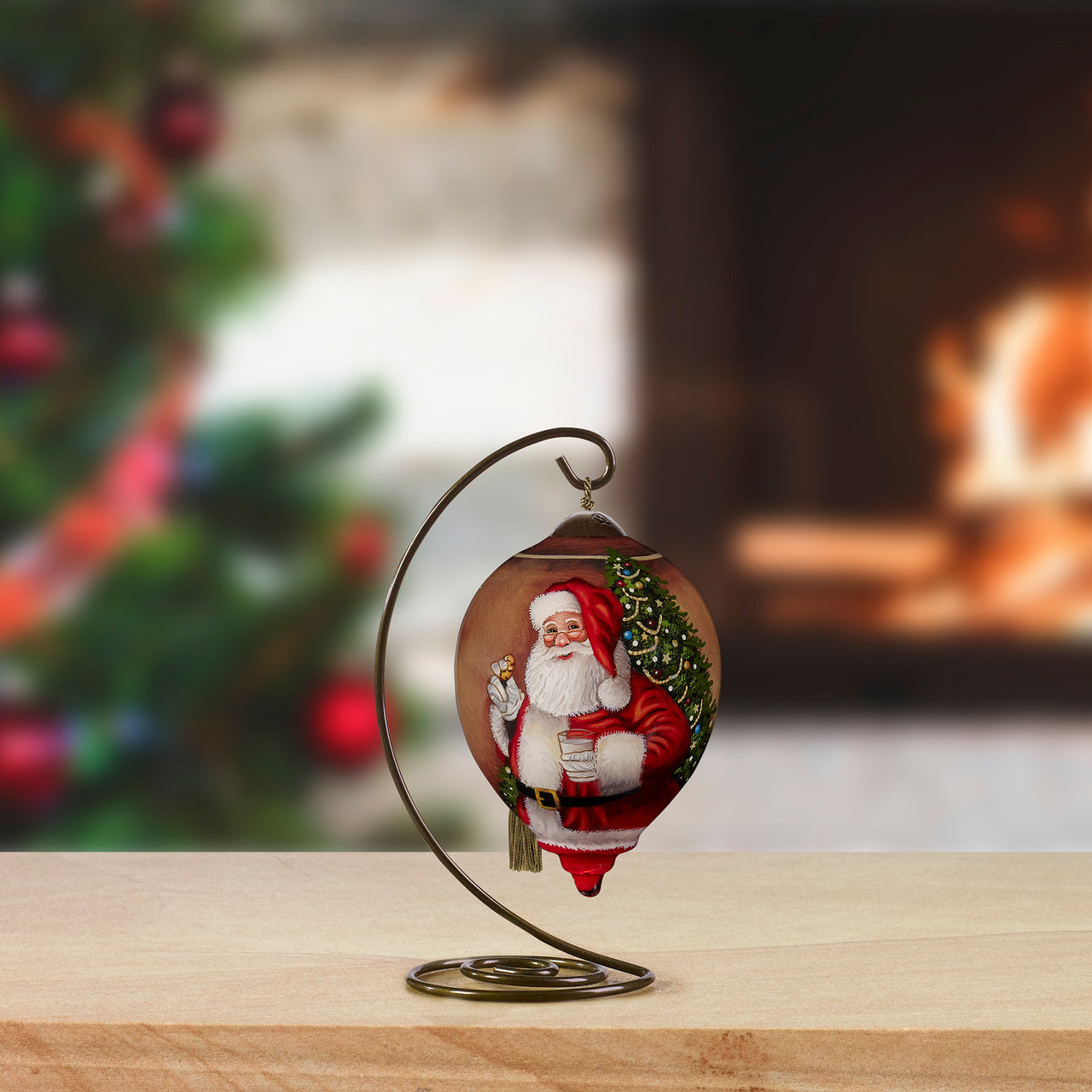 Milk And Cookies For Santa Ornament - Image