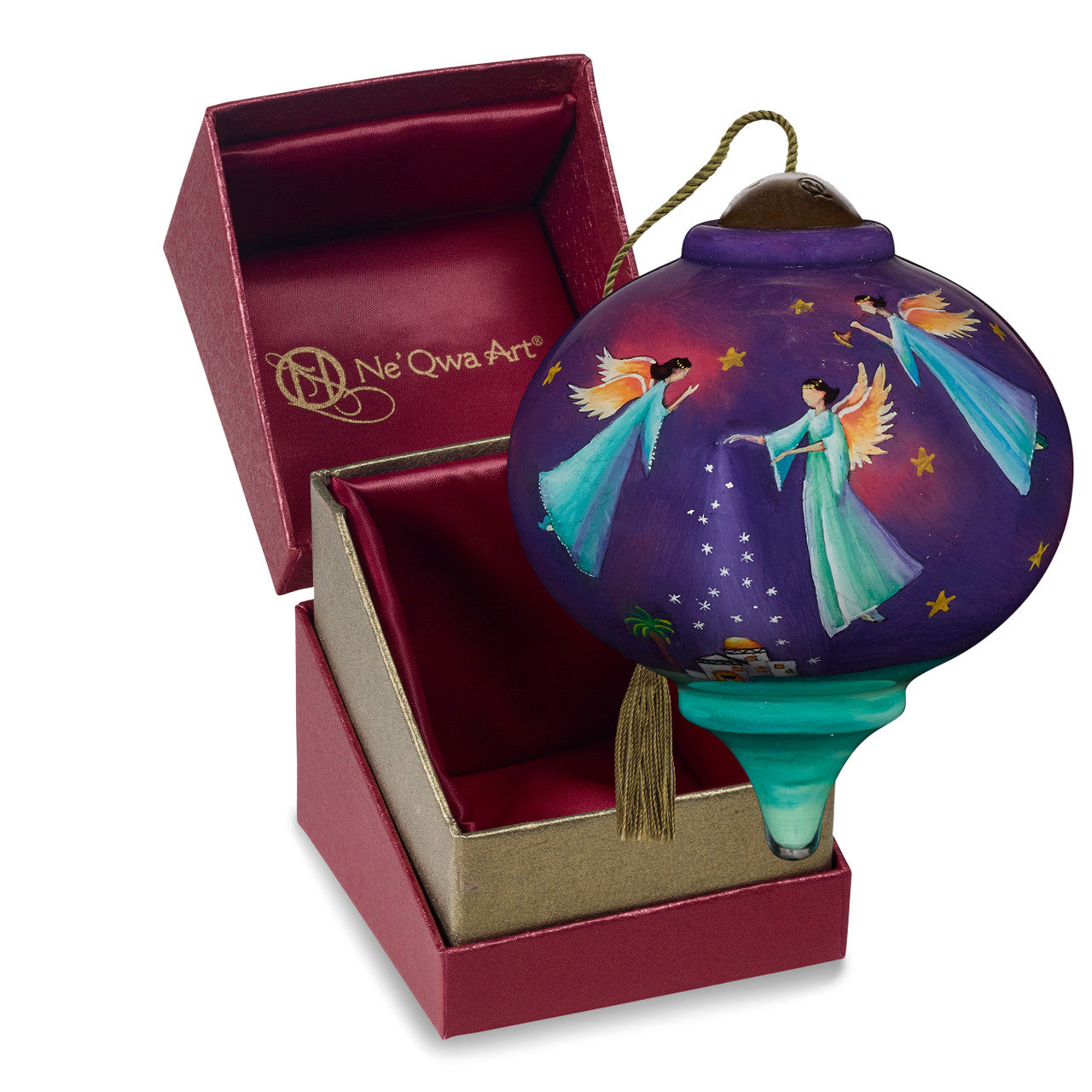 Sweetly Singing O’er The Plains Ornament - Image