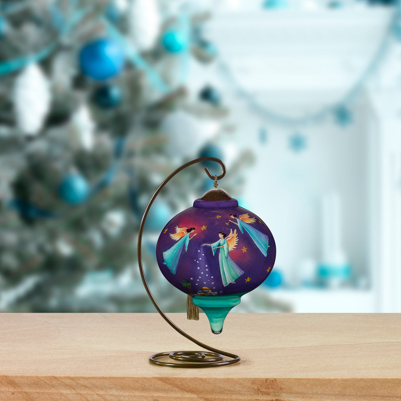 Sweetly Singing O’er The Plains Ornament - Image