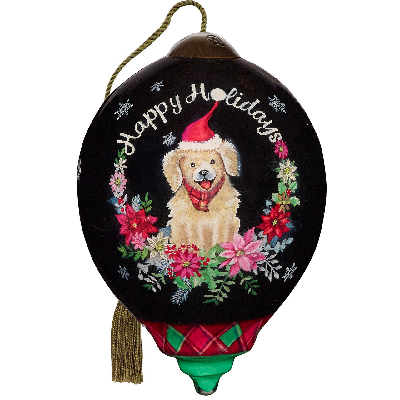 We Woof You A Merry Christmas Ornament - Image
