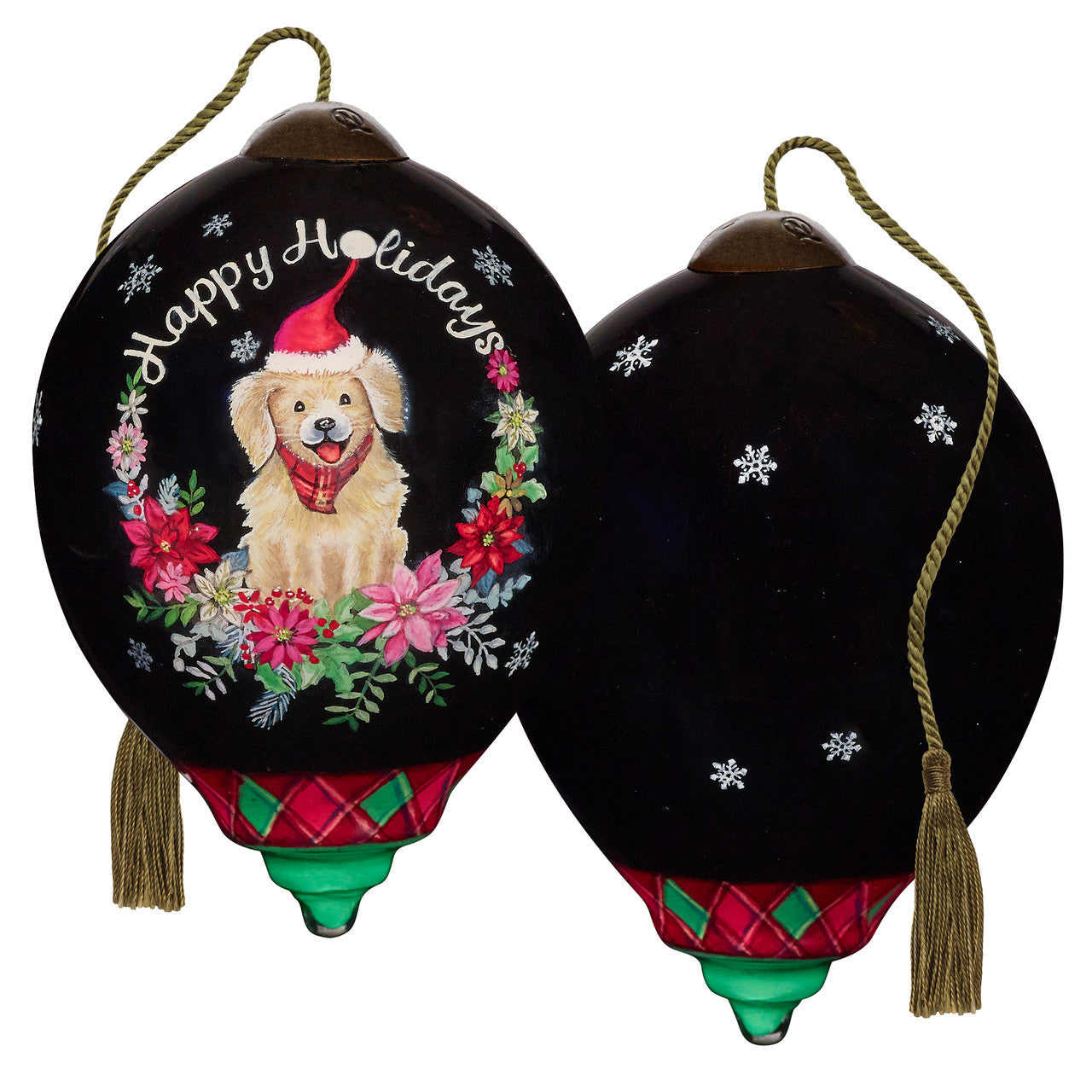 We Woof You A Merry Christmas Ornament - Image