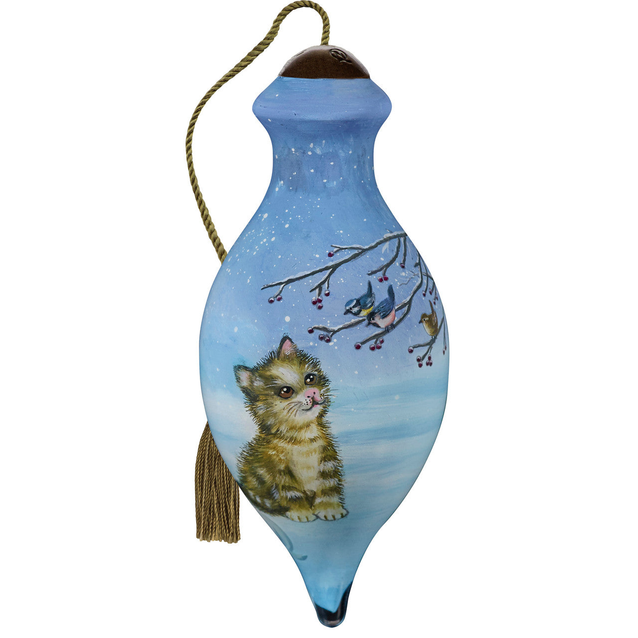 We Wish You A Meow-y Christmas Ornament - Image