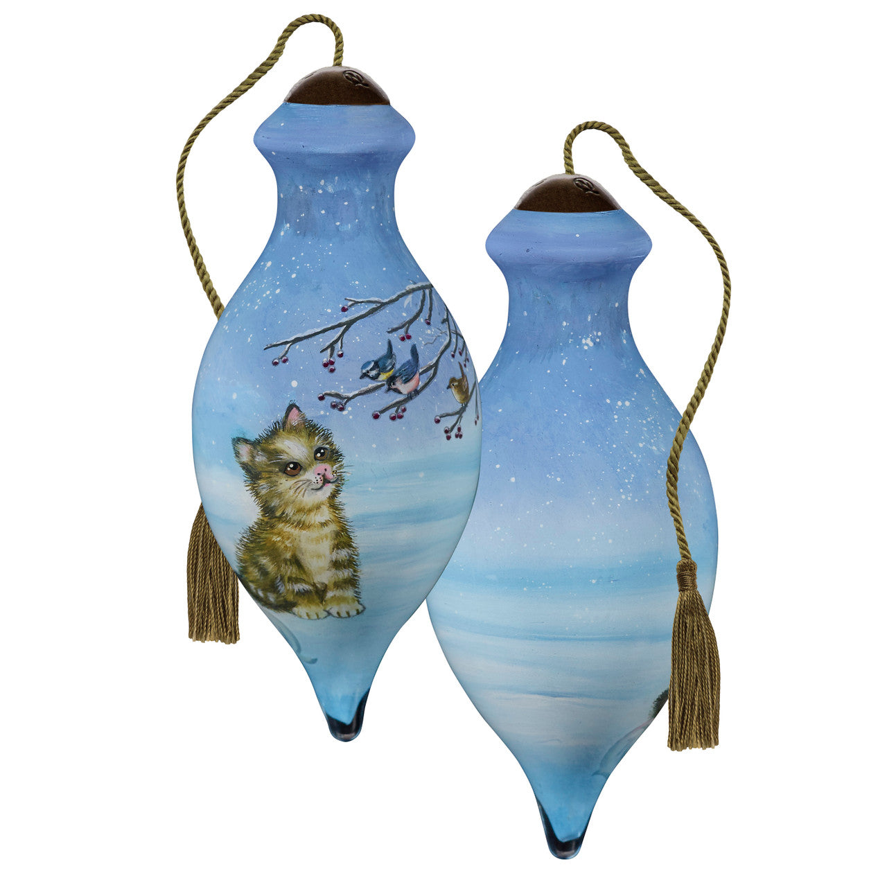 We Wish You A Meow-y Christmas Ornament - Image